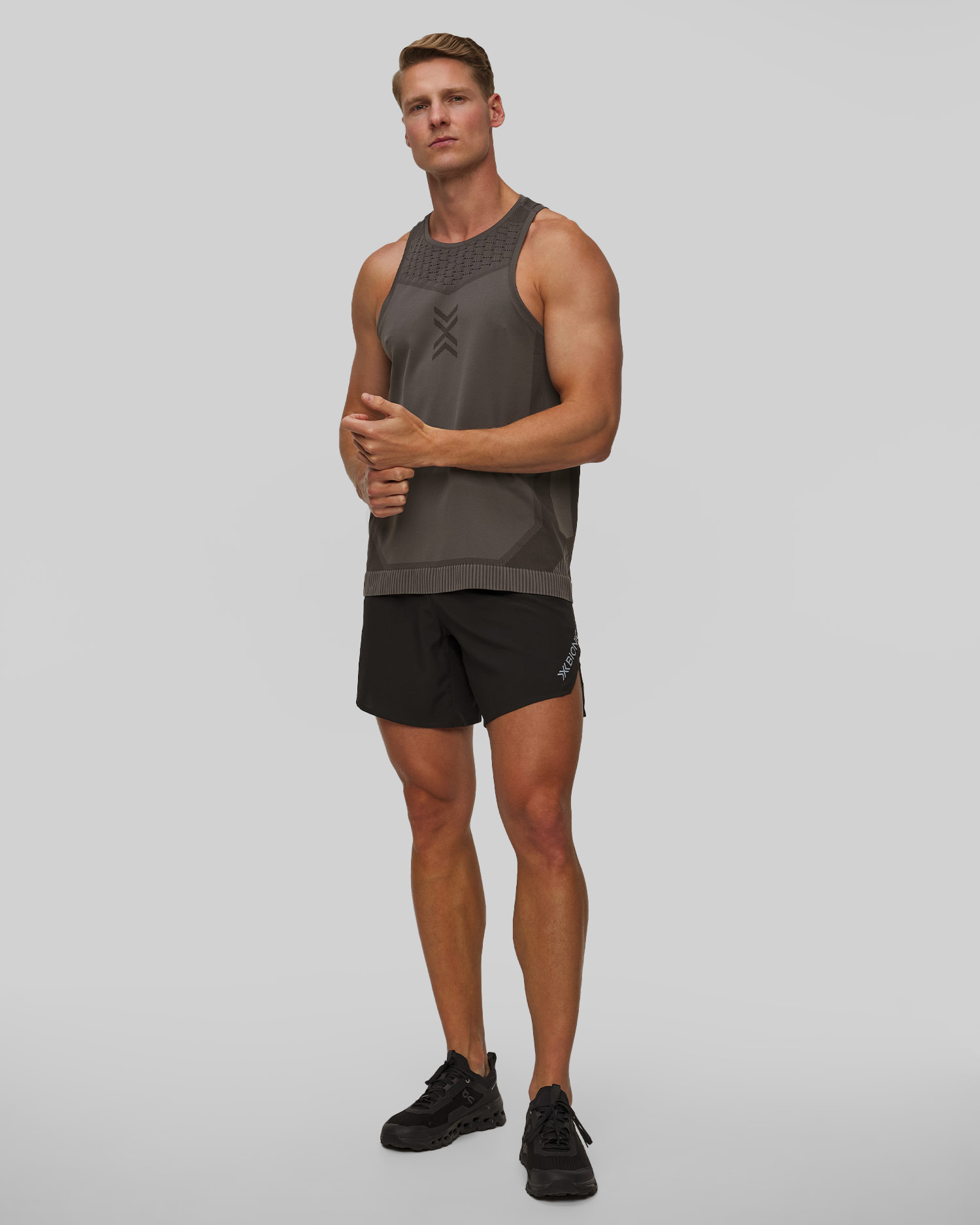 Pánské sportovní tílko X-Bionic X-Ential Tank Top v Šedé Barvě