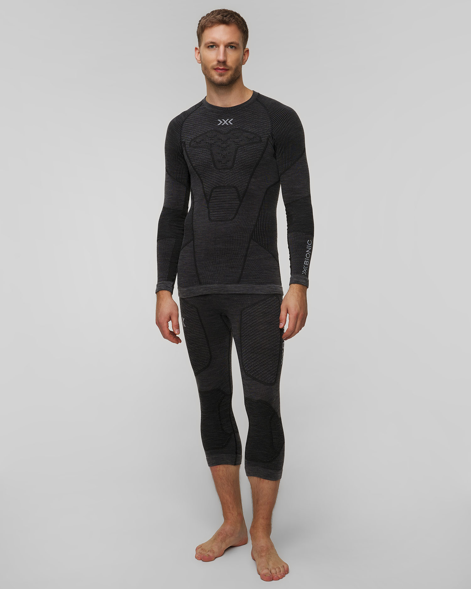 Pánské 3/4 termo podvlíkačky X-Bionic Symbio Merino Pants