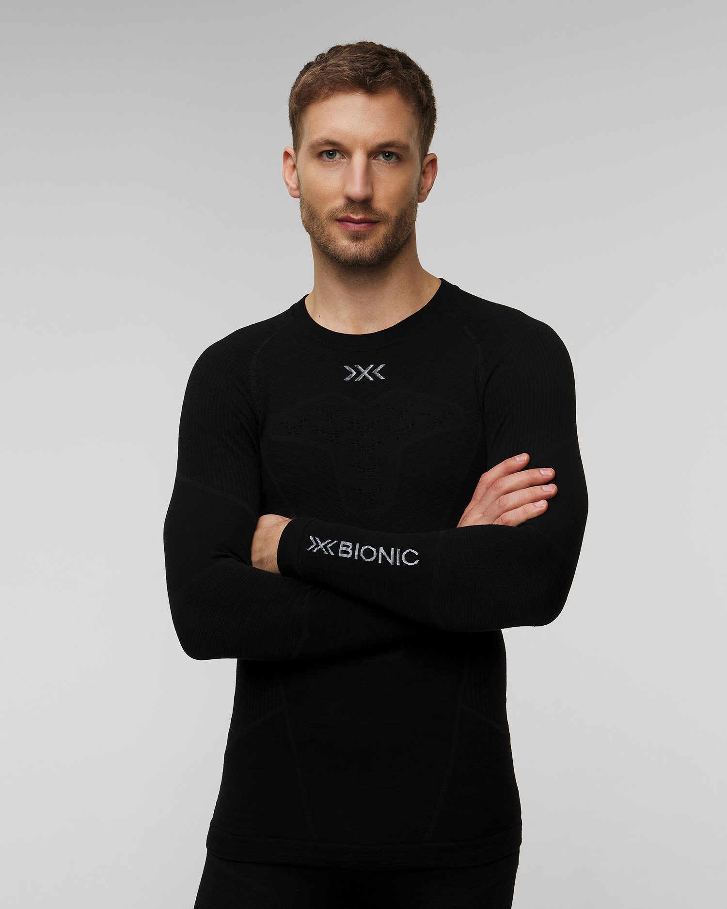 Longsleeve thermoactif pour hommes X-Bionic Symbio Merino Shirt LS