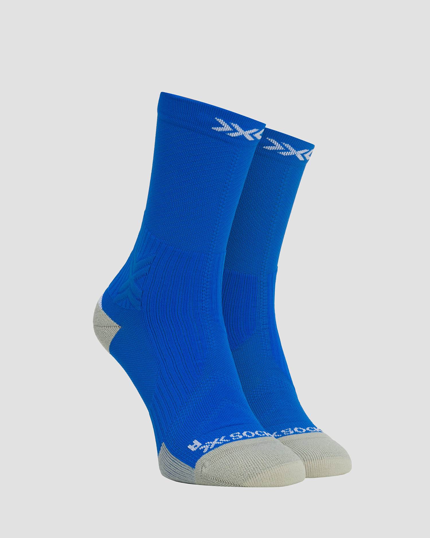 Skarpety rowerowe X-Socks Bike Perform Crew niebieskie, Kolor/Wzór: Niebieski