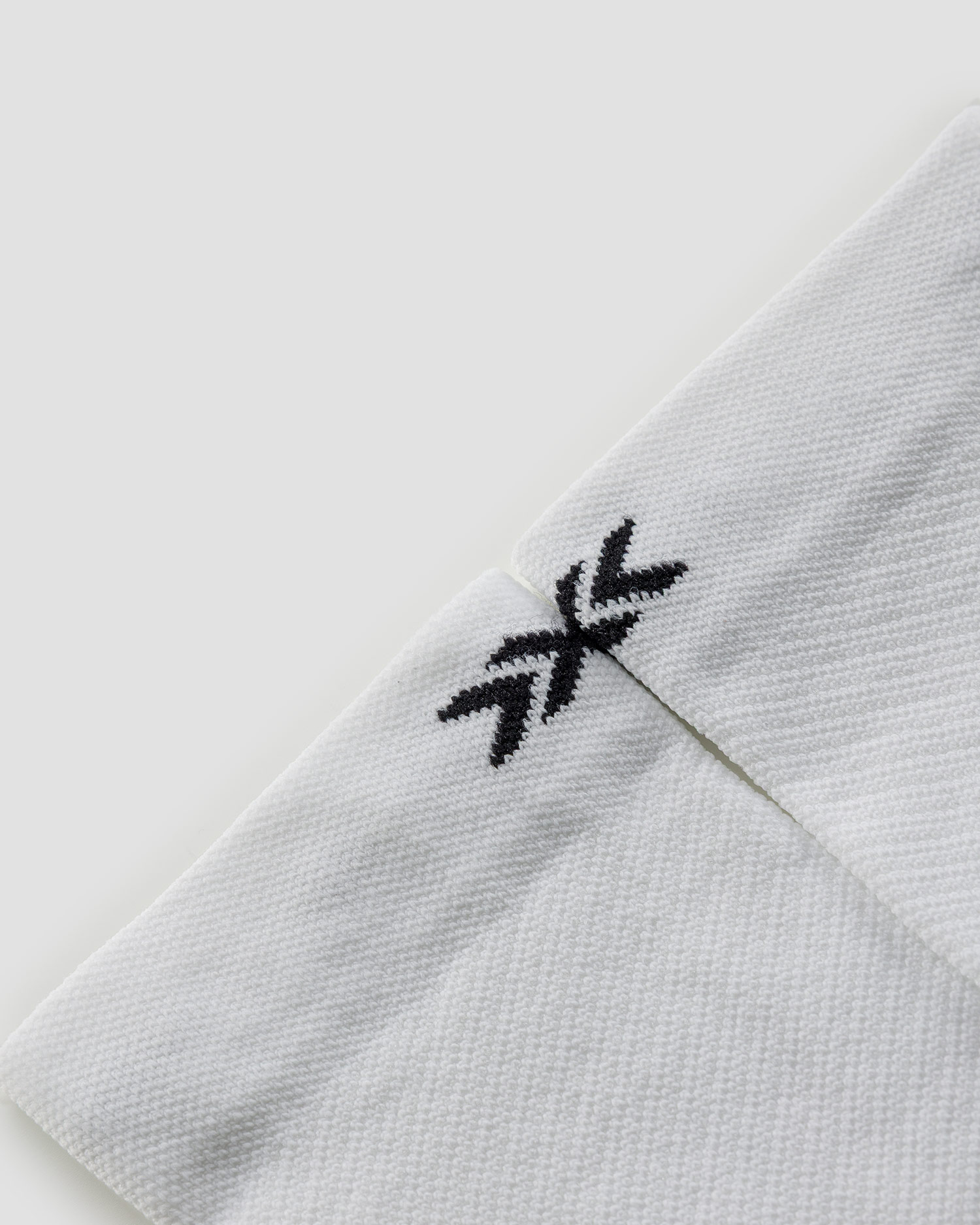 Chaussettes de cyclisme blanches et grises X-Socks Bike Expert Crew