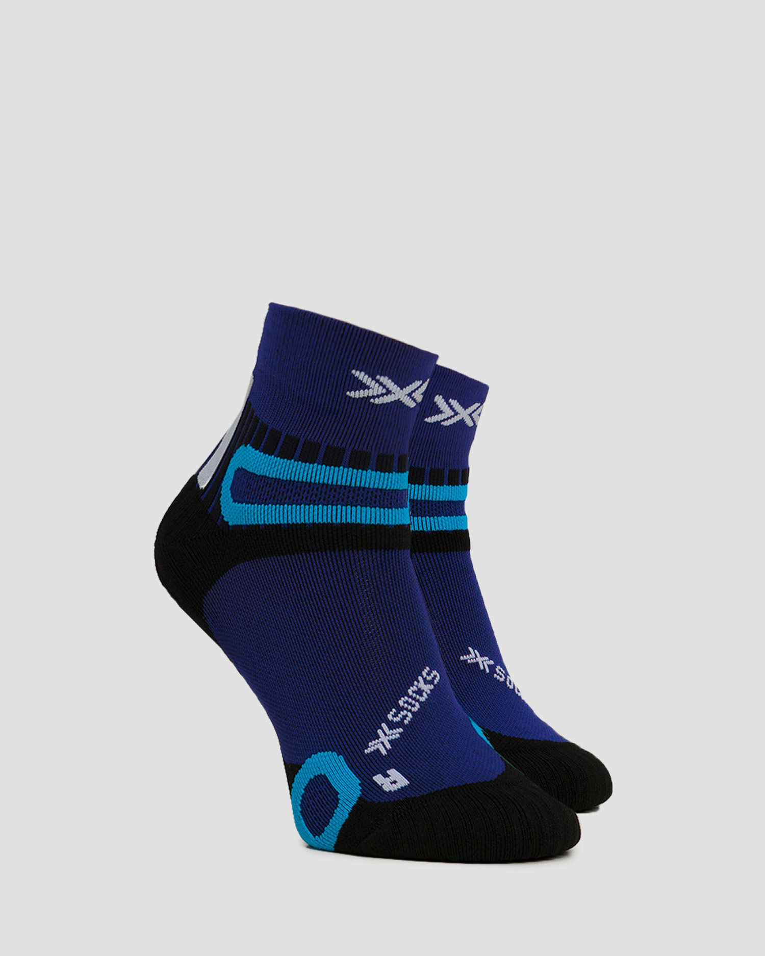 Trekingové ponožky X-Socks Hike Discover Ankle, Farba-Vzor: Granatowy