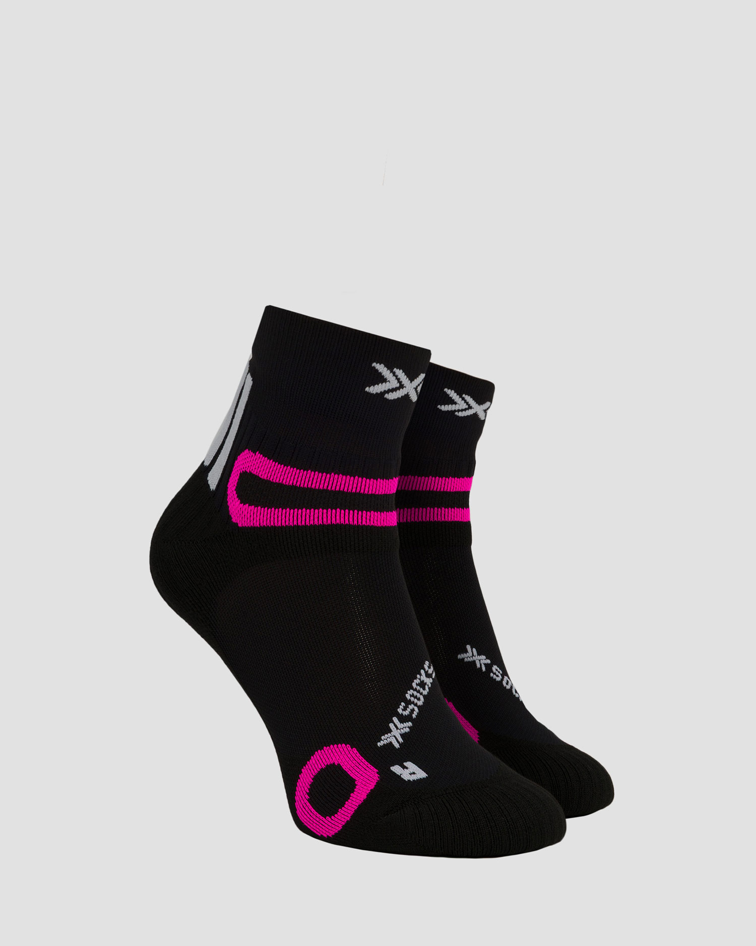 Trekingové ponožky X-Socks Hike Discover Ankle, Farba-Vzor: Czarny