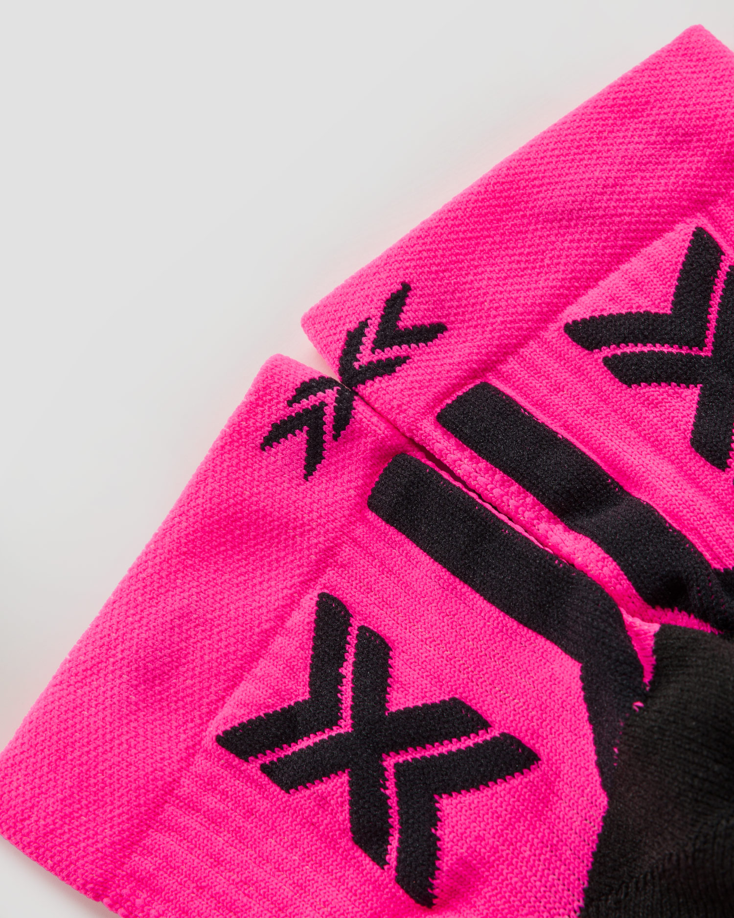 Calzini da corsa X-Socks Run Discover Ankle rosa-nero