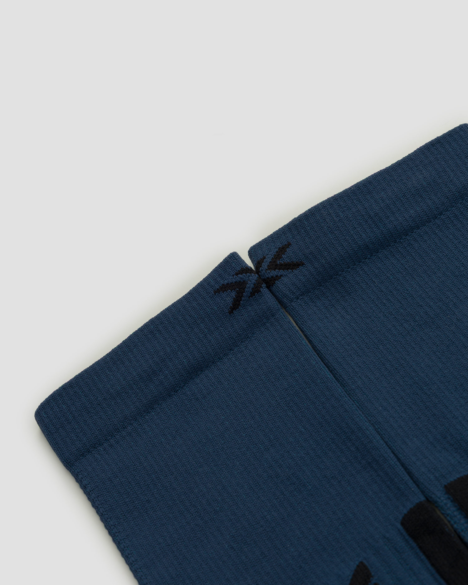 Calzini da corsa X-Socks Run Discover Crew blu scuro-nero