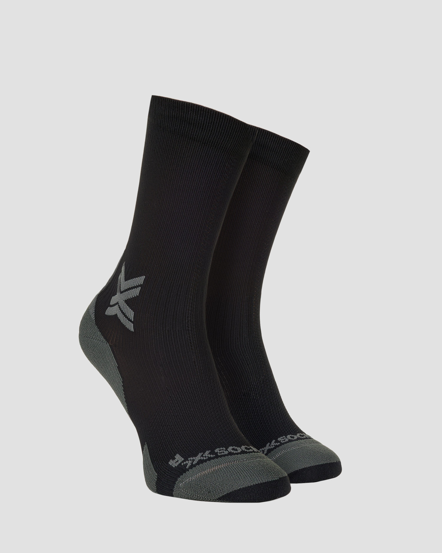 Calzini da corsa X-Socks Run Discover Crew neri