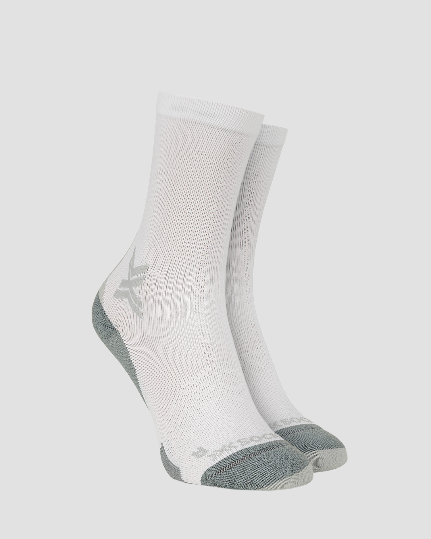 Skarpety biegowe X-Socks Run Discover Crew białe