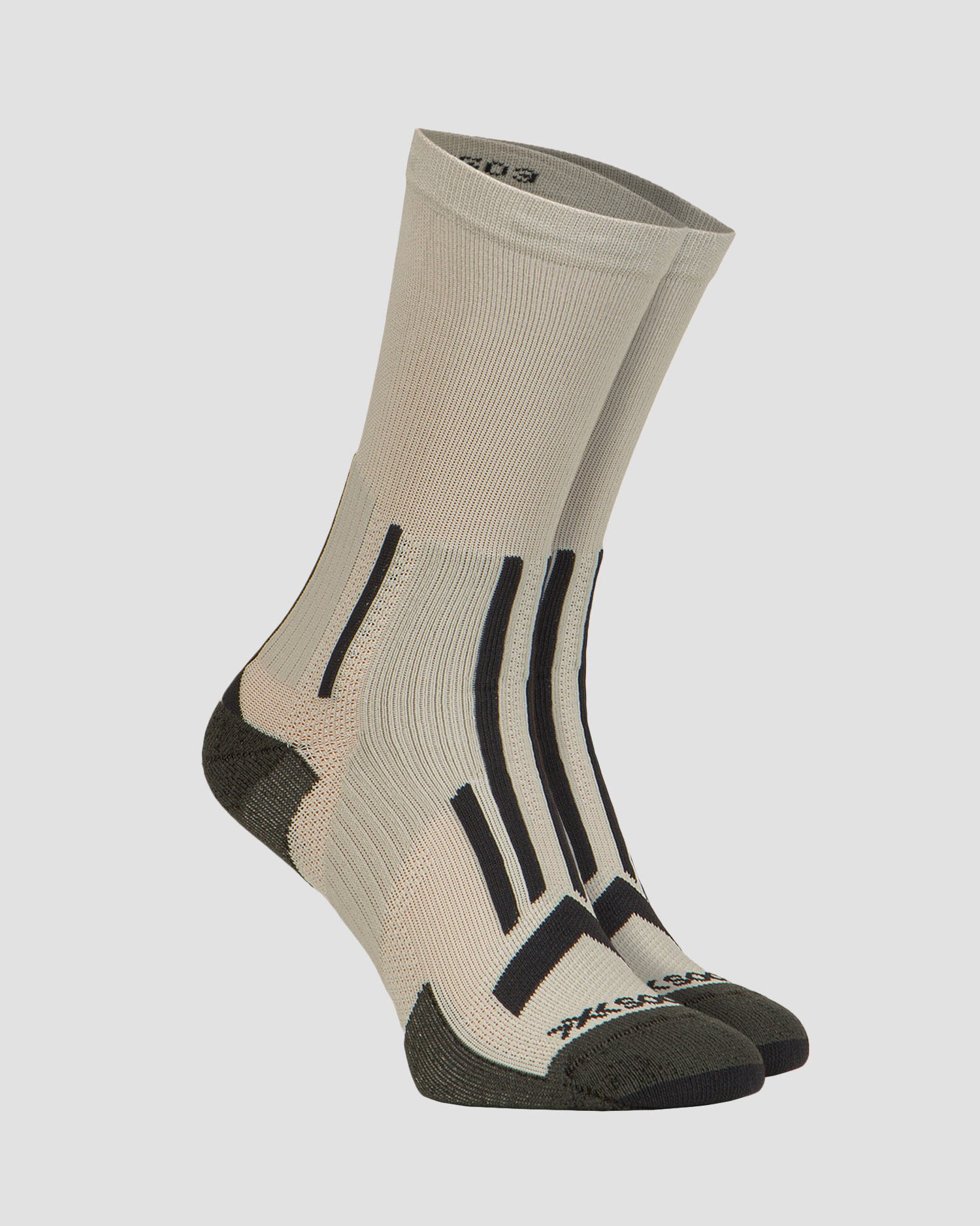 Šedé trailové ponožky X-Socks Trailrun Perform Crew