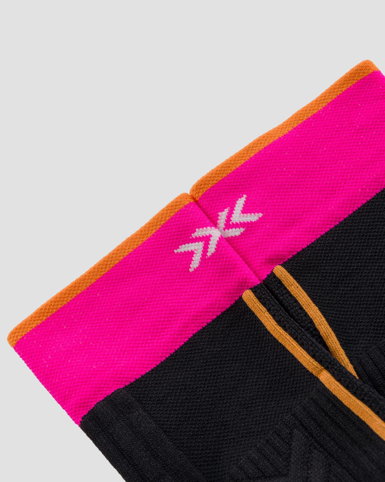 Calzini da trail X-Socks Trailrun Terraskin Expert Crew nero-rosa