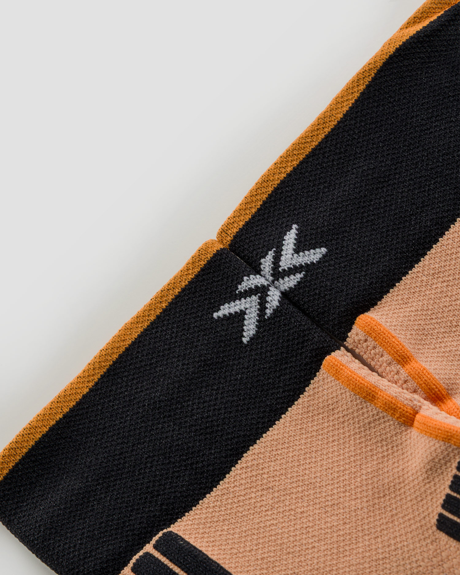 Calzini da trail X-Socks Trailrun Terraskin Expert Crew arancione-nero