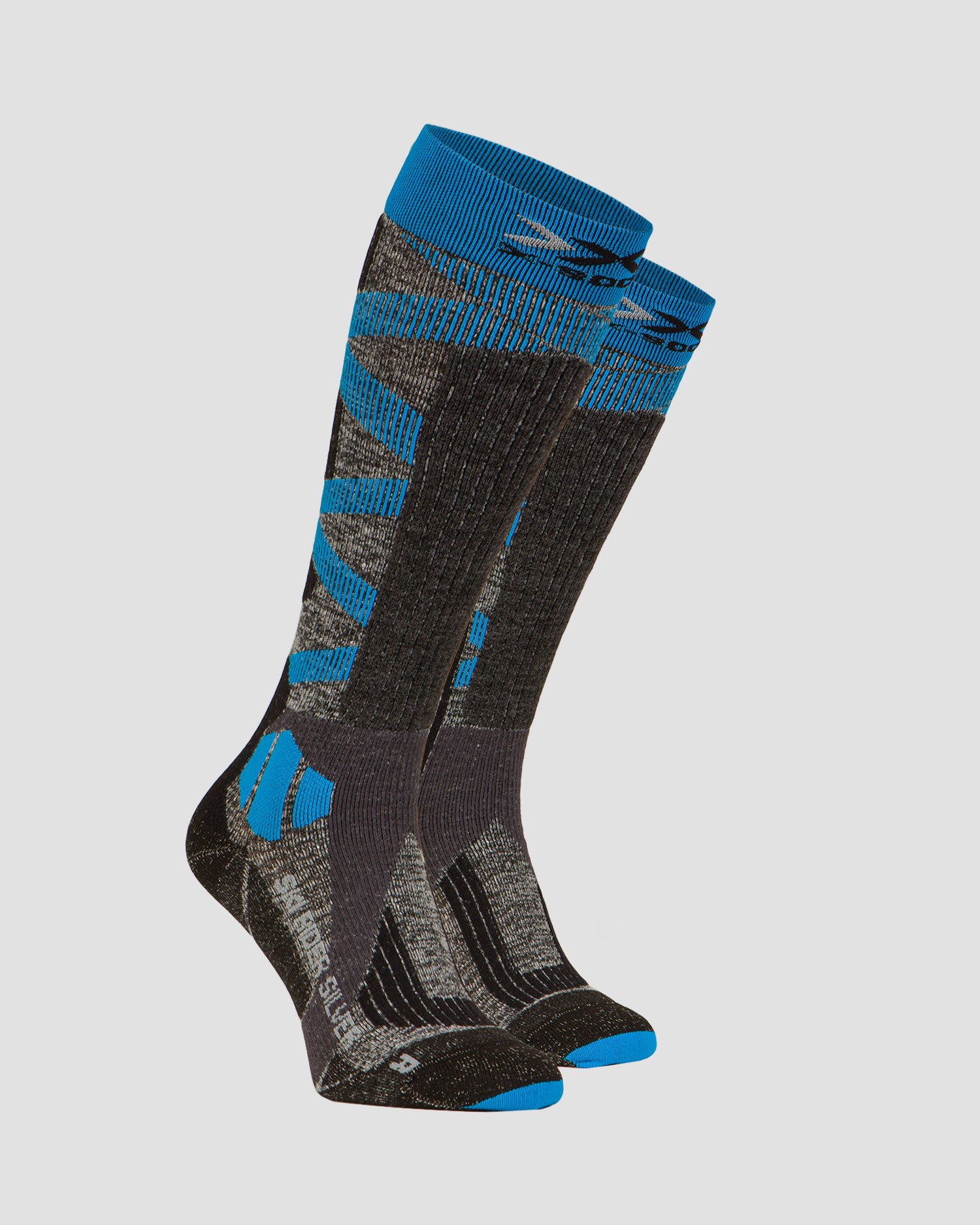 Lyžiarske ponožky X-Socks Ski Rider Silver 4.0 xssmkrw19u-g239 | S'portofino