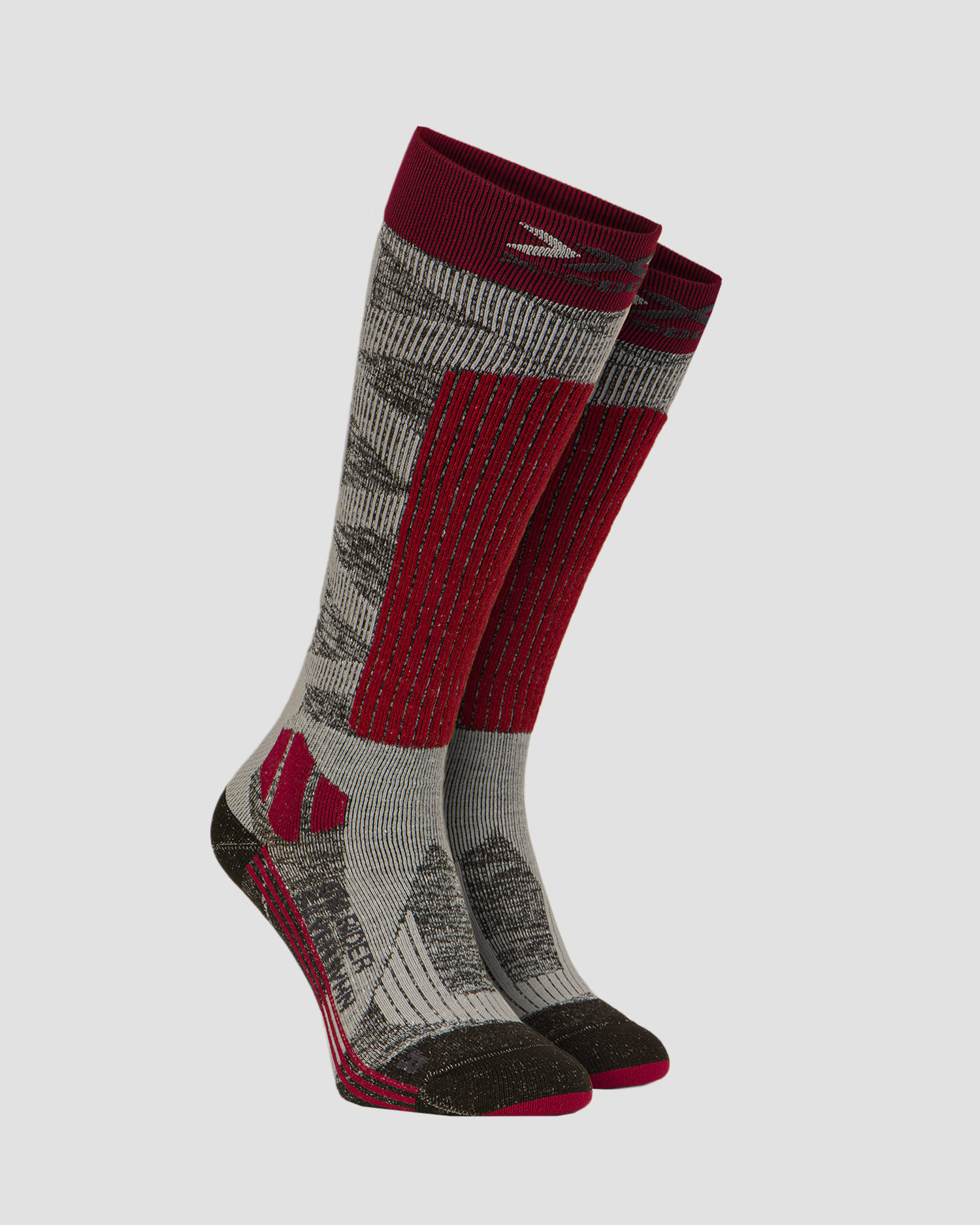 Dámske lyžiarske ponožky X-Socks Ski Rider Silver 4.0