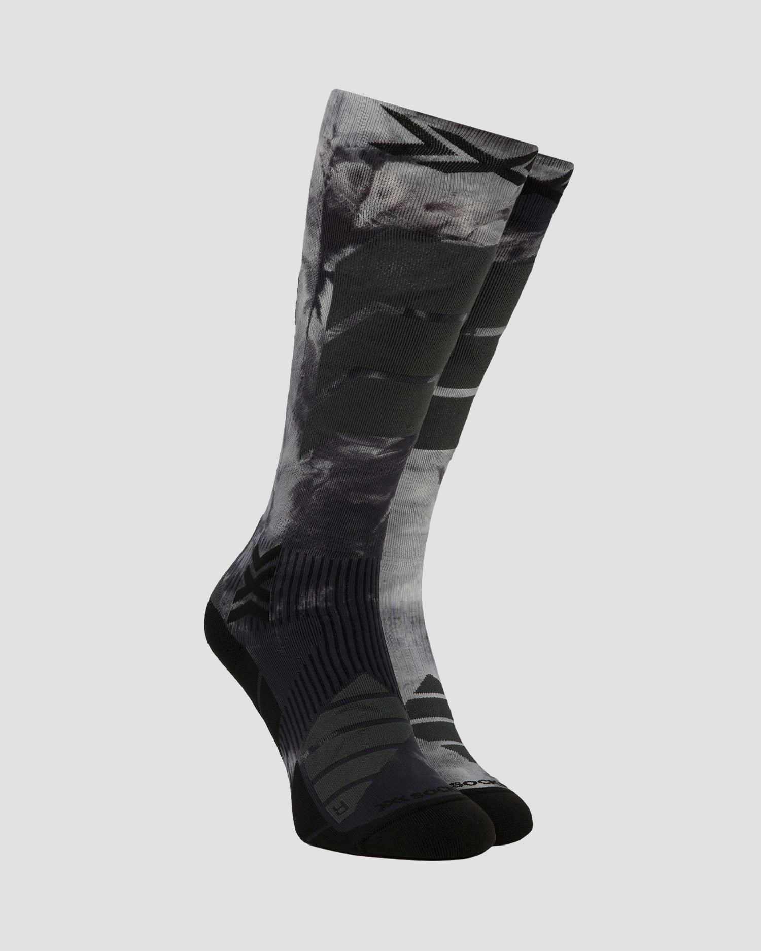 Skarpety narciarskie X-Socks Ski Expert Wild OTC czarno-szare