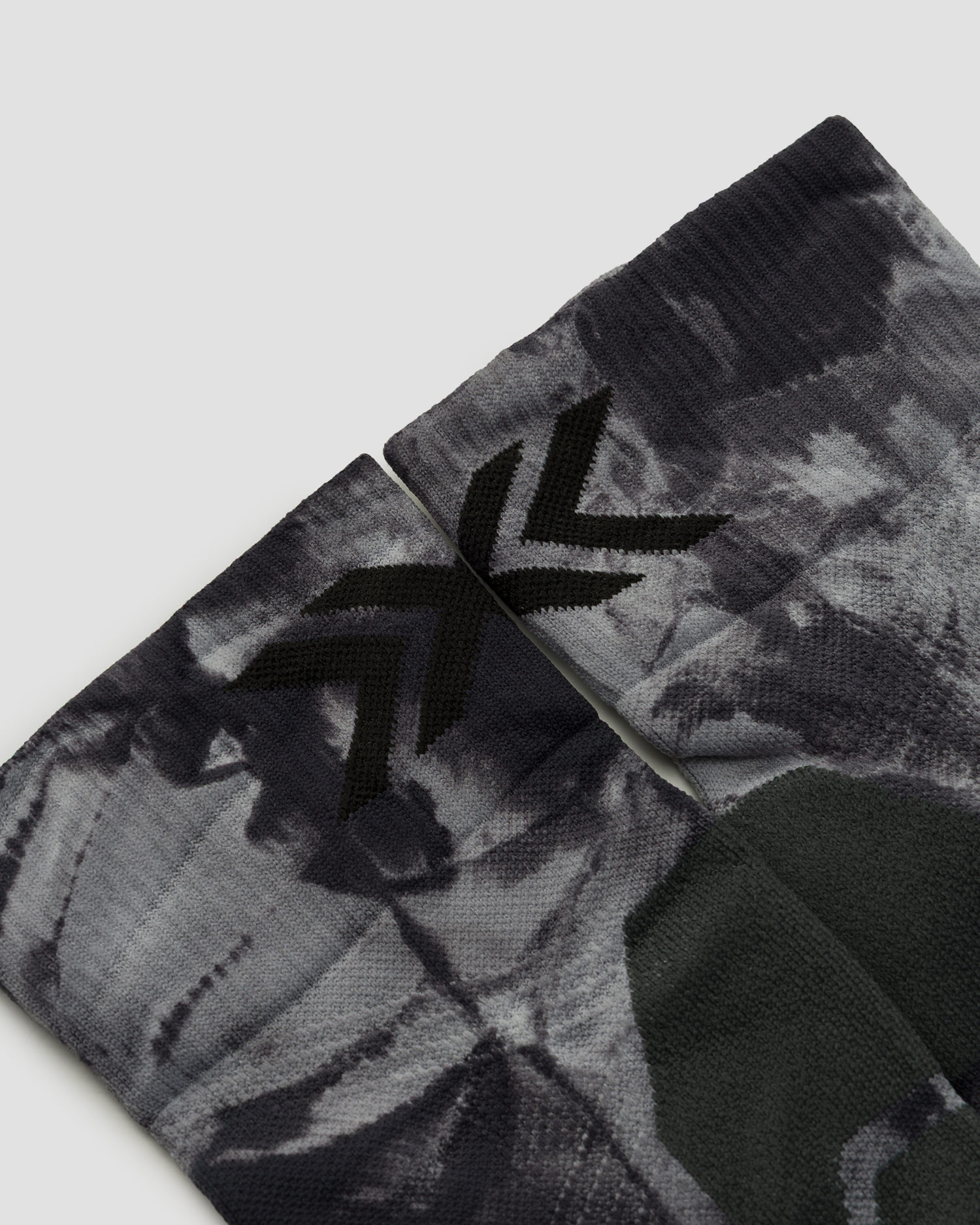 Lyžařské ponožky X-Socks Ski Expert Wild OTC v Černé a Šedé Barvě