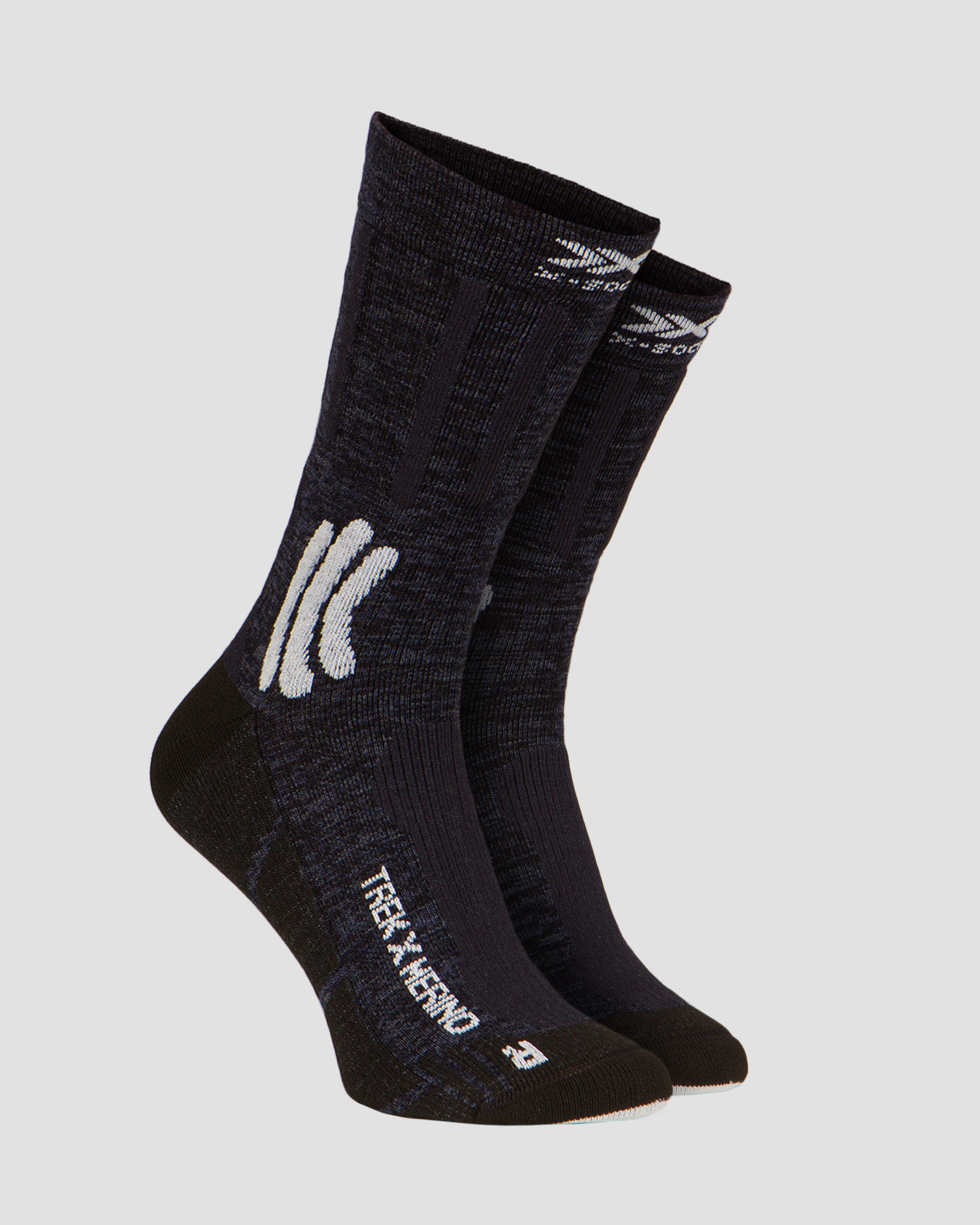 Trekingové ponožky tmavomodro-čierne X-Socks Trek X Merino 4.0