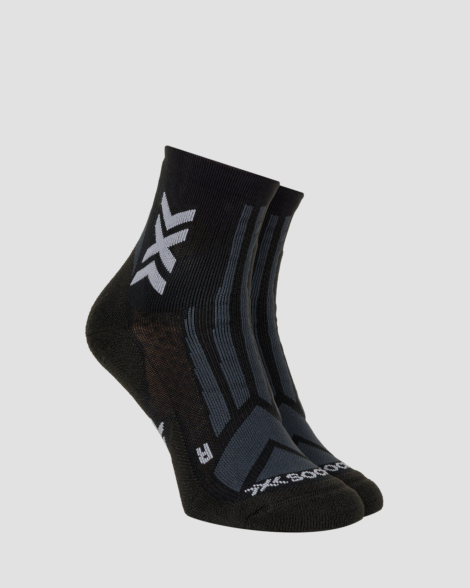 Calzini da trekking X-Socks Hike Discover Ankle neri