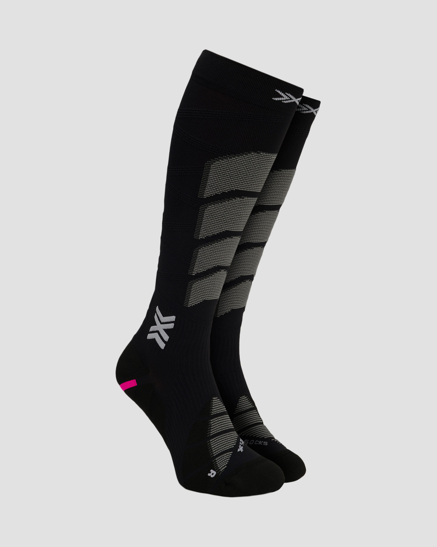 X-Socks Ski Anatomix OTC Skisocken in Schwarz, Farbe/Muster: Czarny
