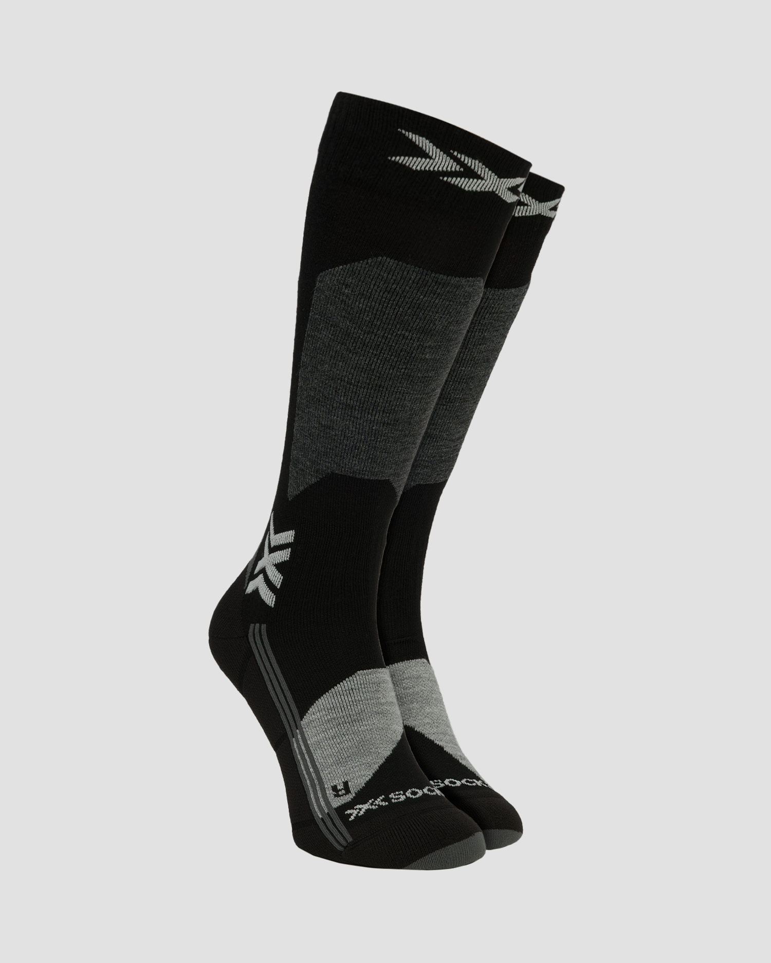 Women's ski socks X-Socks Ski Discover OTC black
