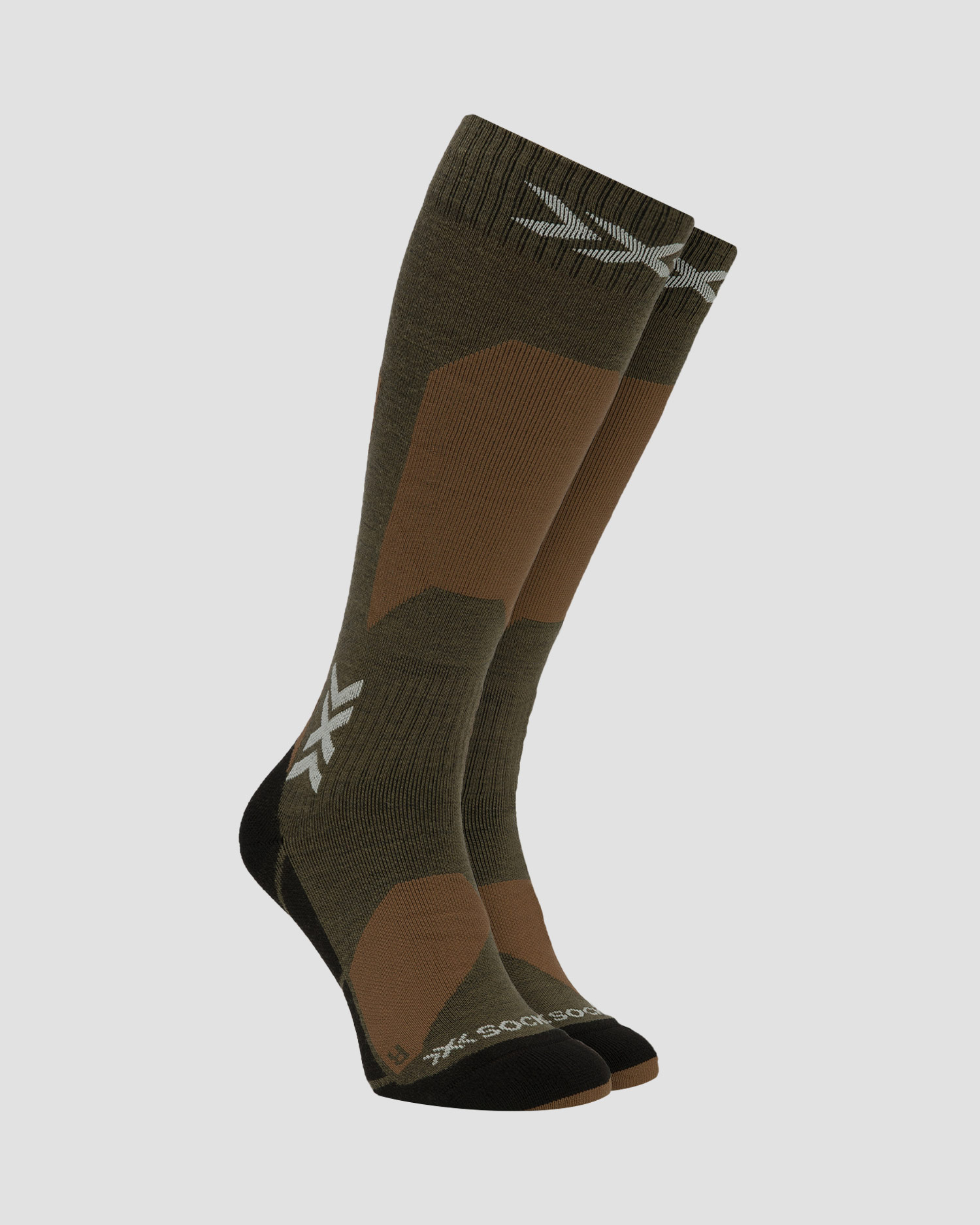 X-Socks Ski Discover Merino OTC brown