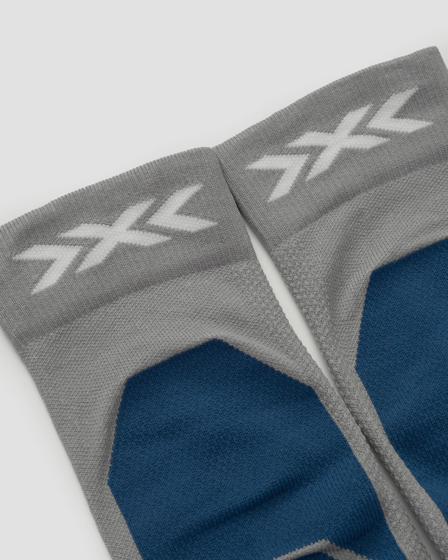 X-Socks Ski Perform OTC Skisocken in Grau und Blau