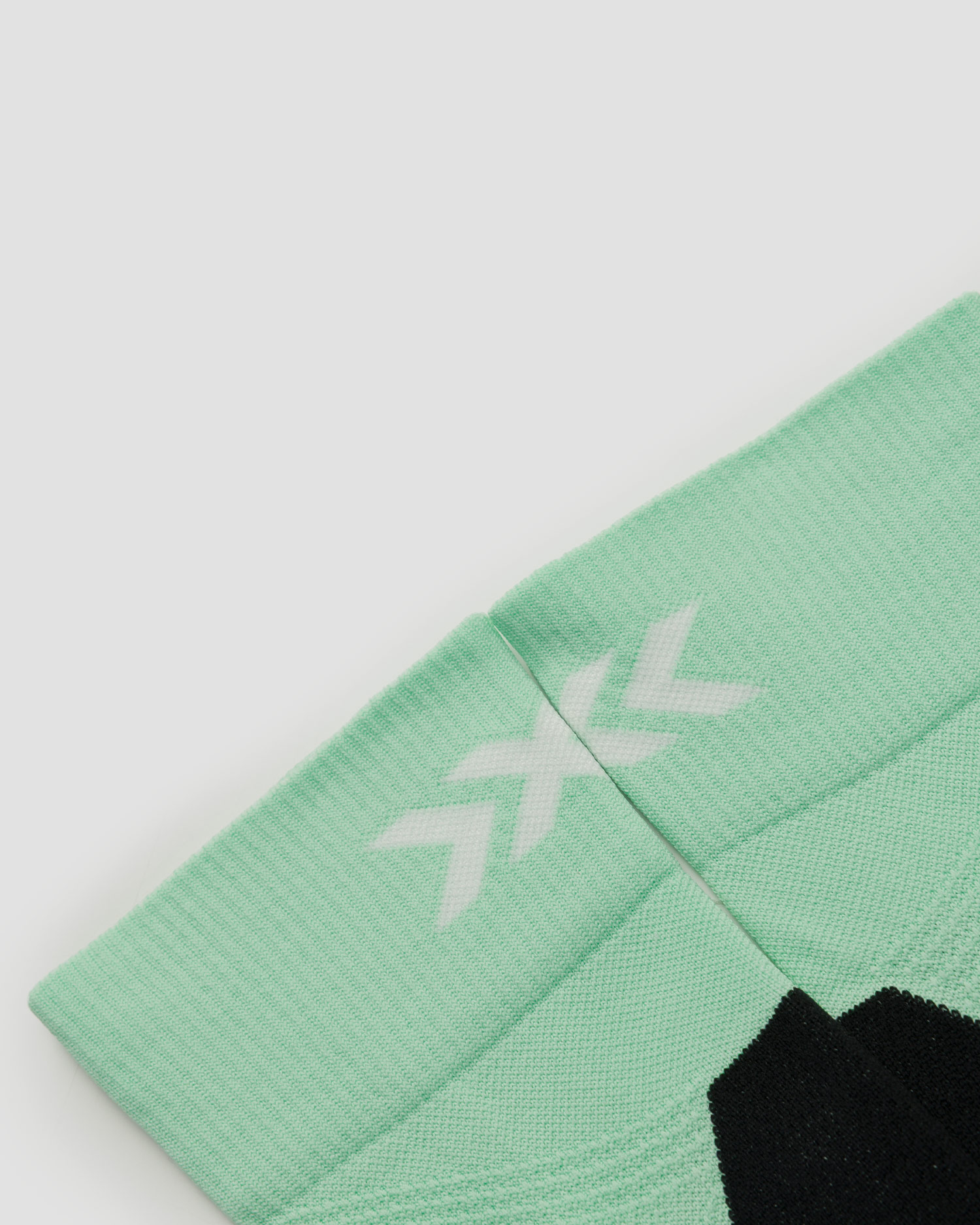 Lyžařské ponožky X-Socks Ski Expert OTC v Mátovém a Černém Barevném Odstínu