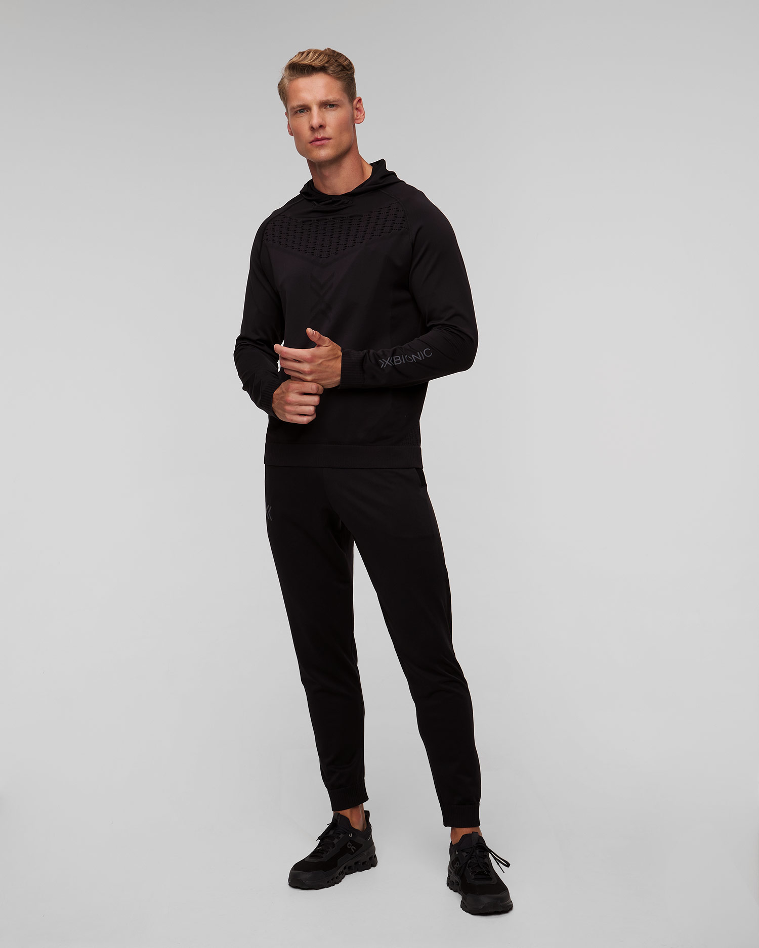 Mikina s kapucou unisex X-Bionic X-Ential Hoody LS