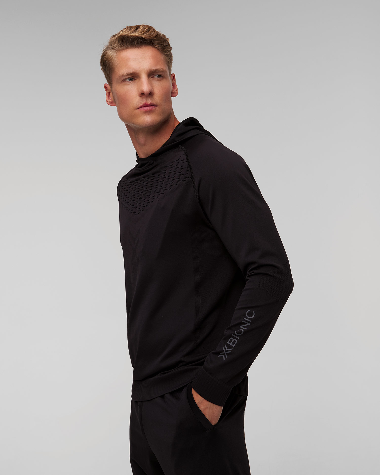 Mikina s kapucou unisex X-Bionic X-Ential Hoody LS