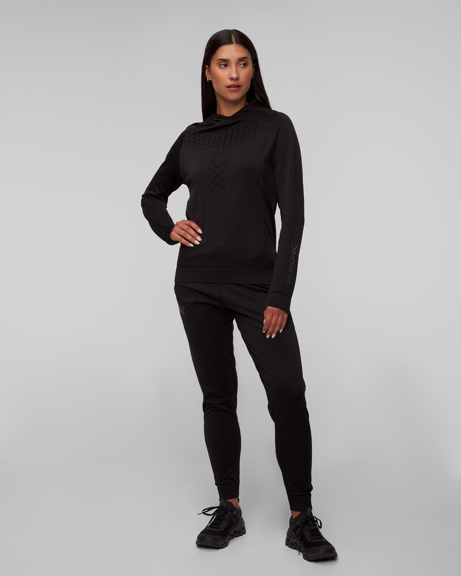 Mikina s kapucou unisex X-Bionic X-Ential Hoody LS