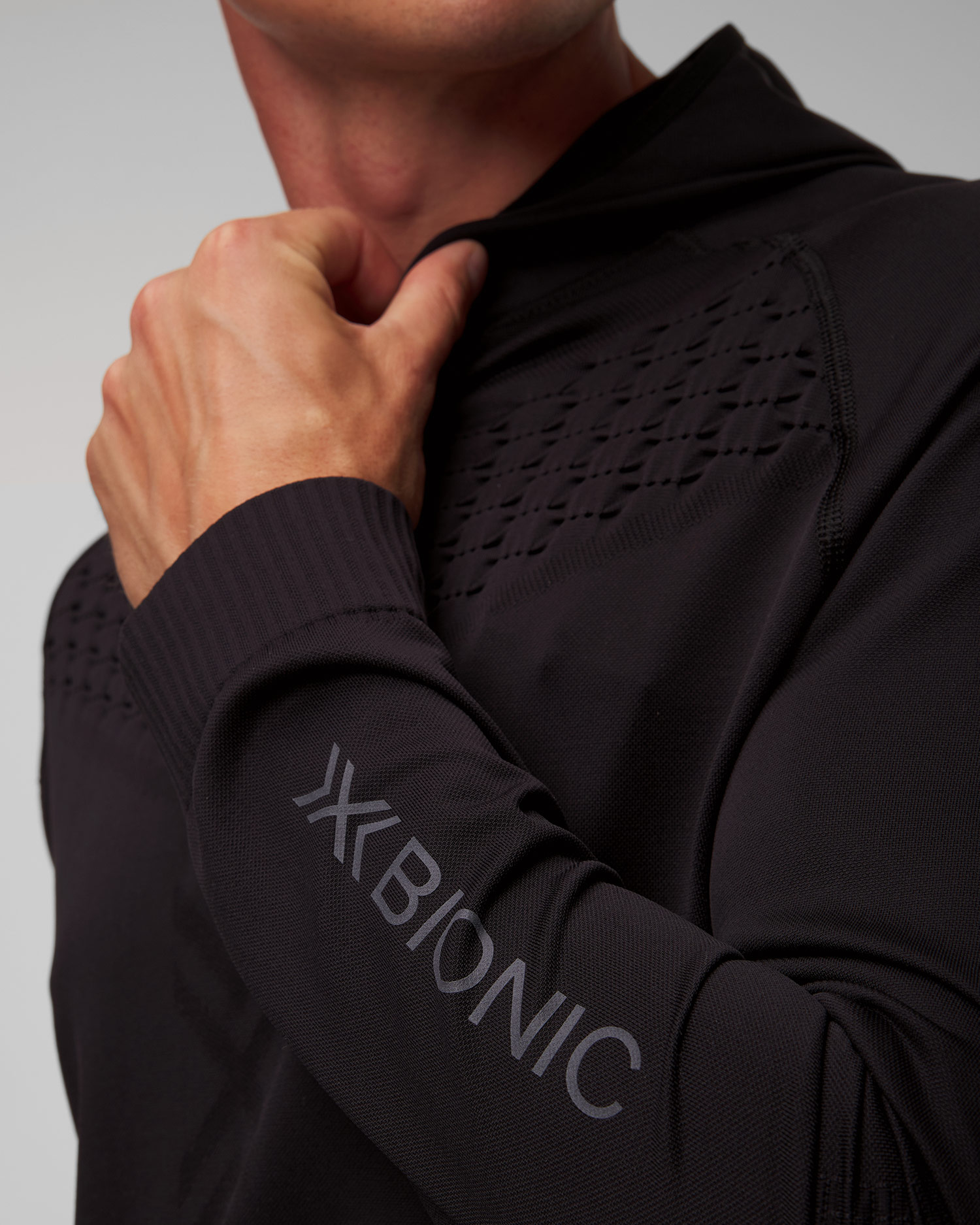 Mikina s kapucou unisex X-Bionic X-Ential Hoody LS