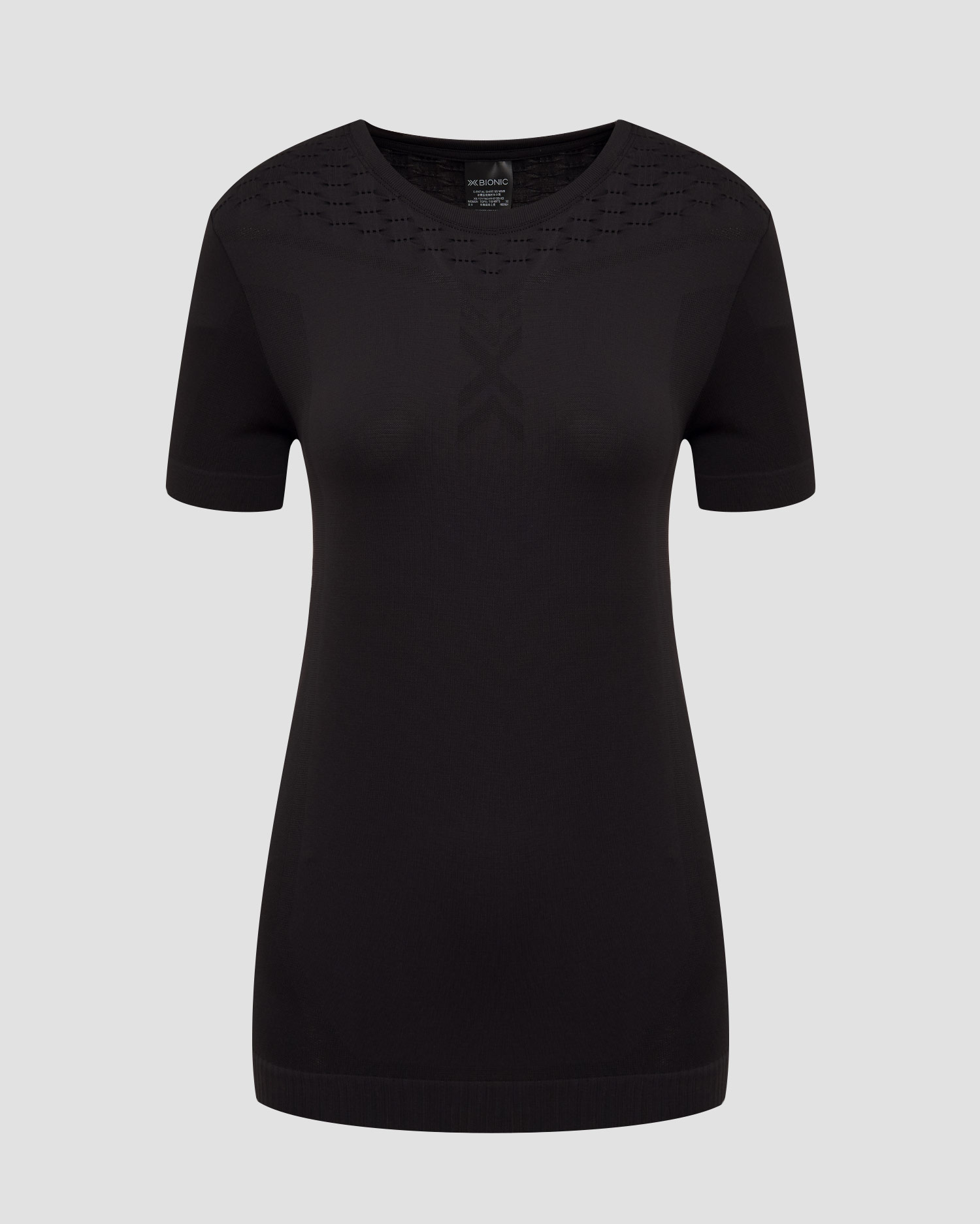 Koszulka z krótkim rękawem damska X-Bionic X-Ential Shirt SS czarna