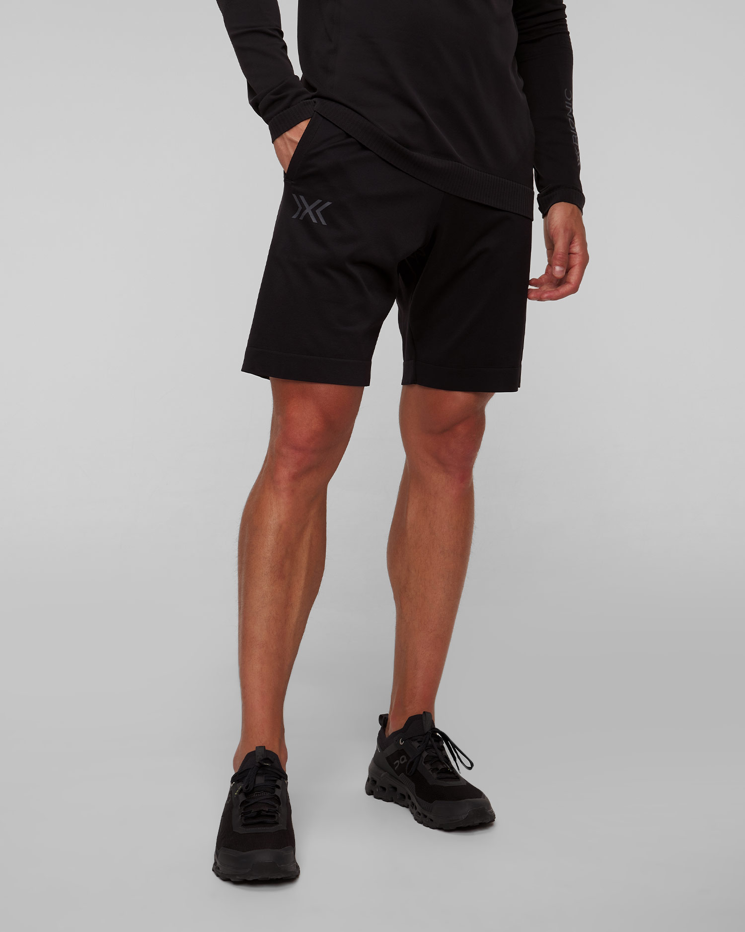 Șorturi negre pentru bărbați X-Bionic X-Ential Shorts