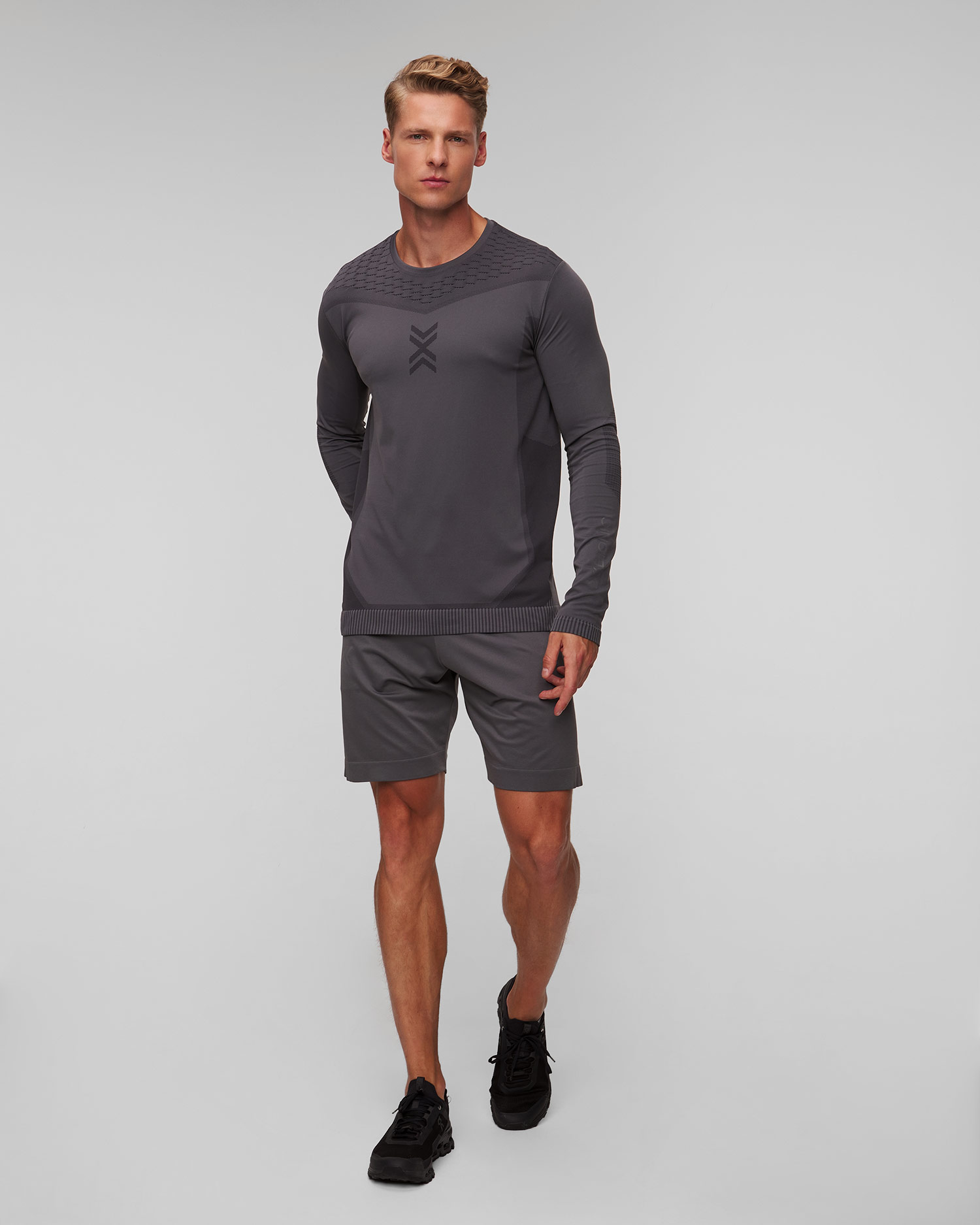 Pánske šedé šortky X-Bionic X-Ential Shorts