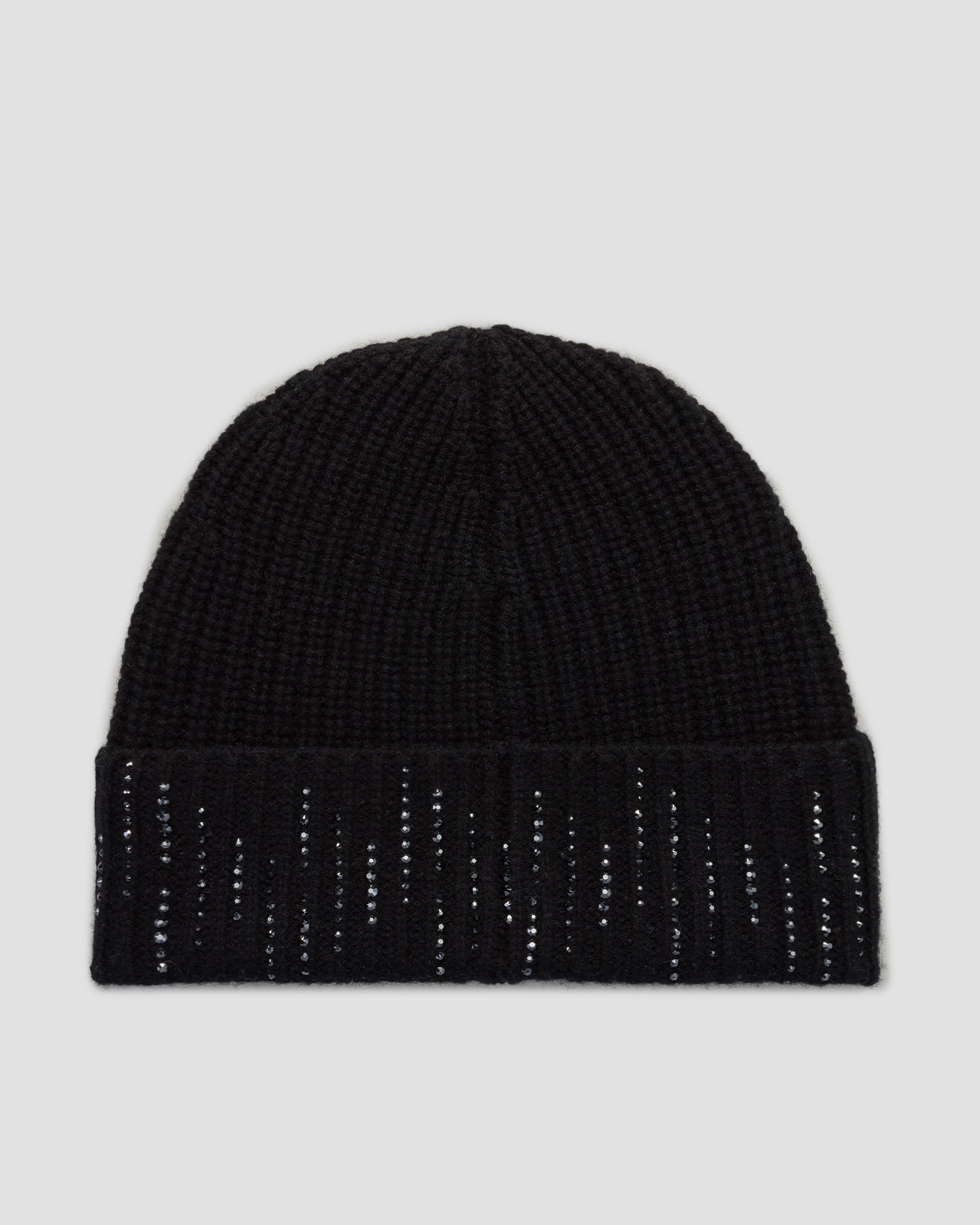 Czarna czapka z kaszmiru damska William Sharp