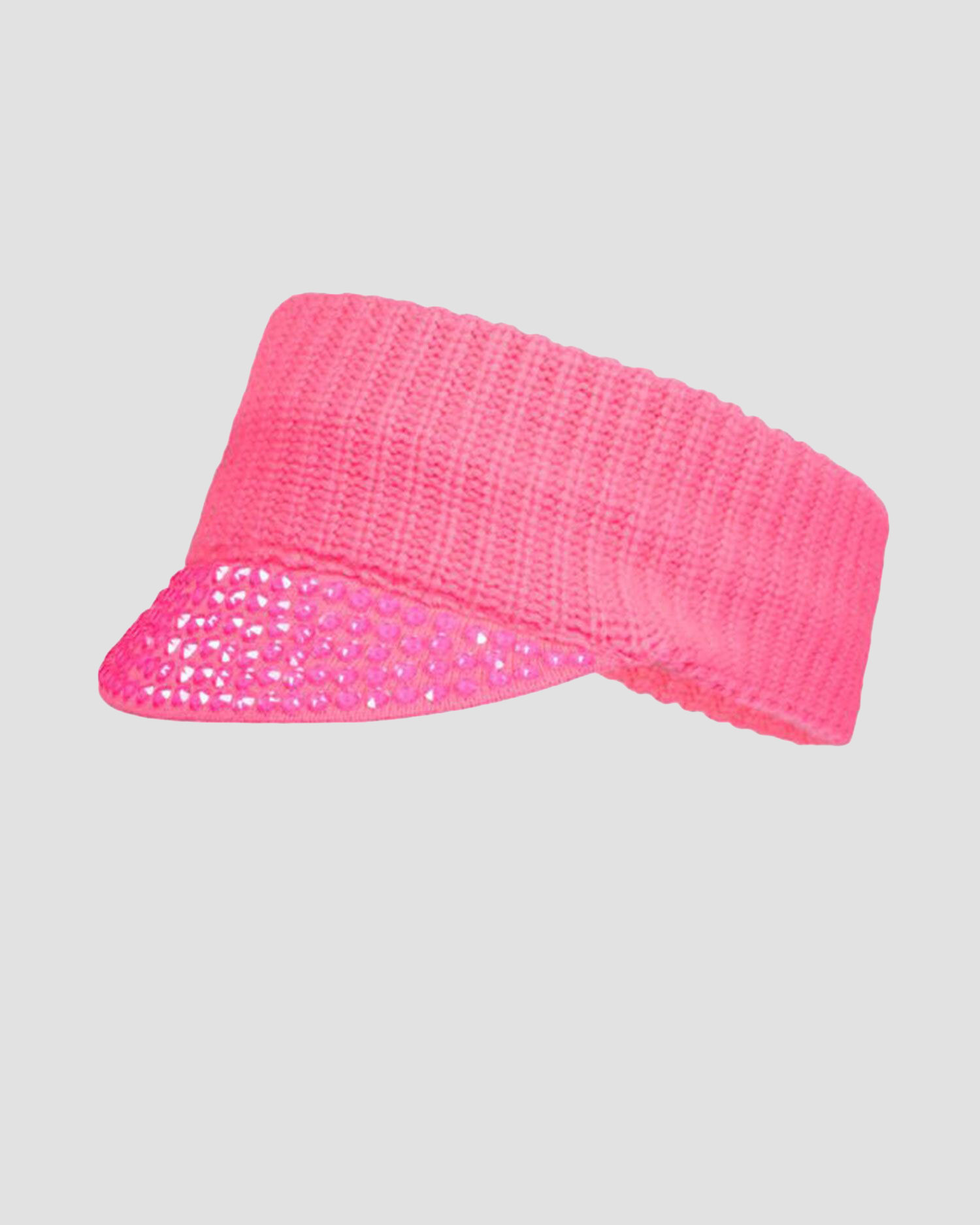 Opaska z kaszmiru WILLIAM SHARP, Kolor/Wzór: Różowy