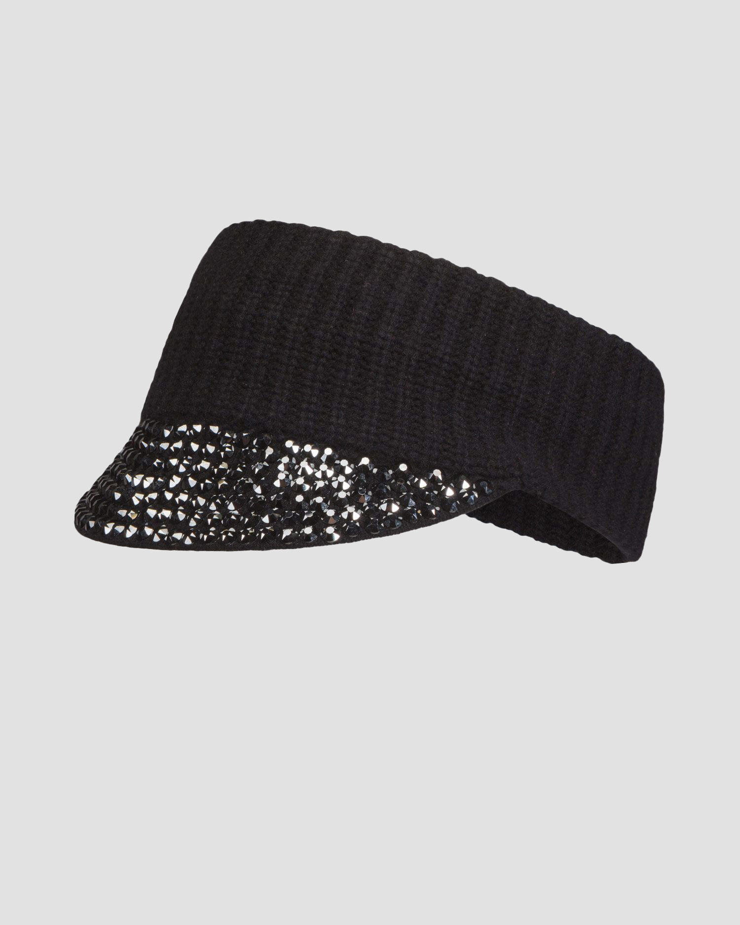 Opaska z kaszmiru WILLIAM SHARP, Kolor/Wzór: Czarny