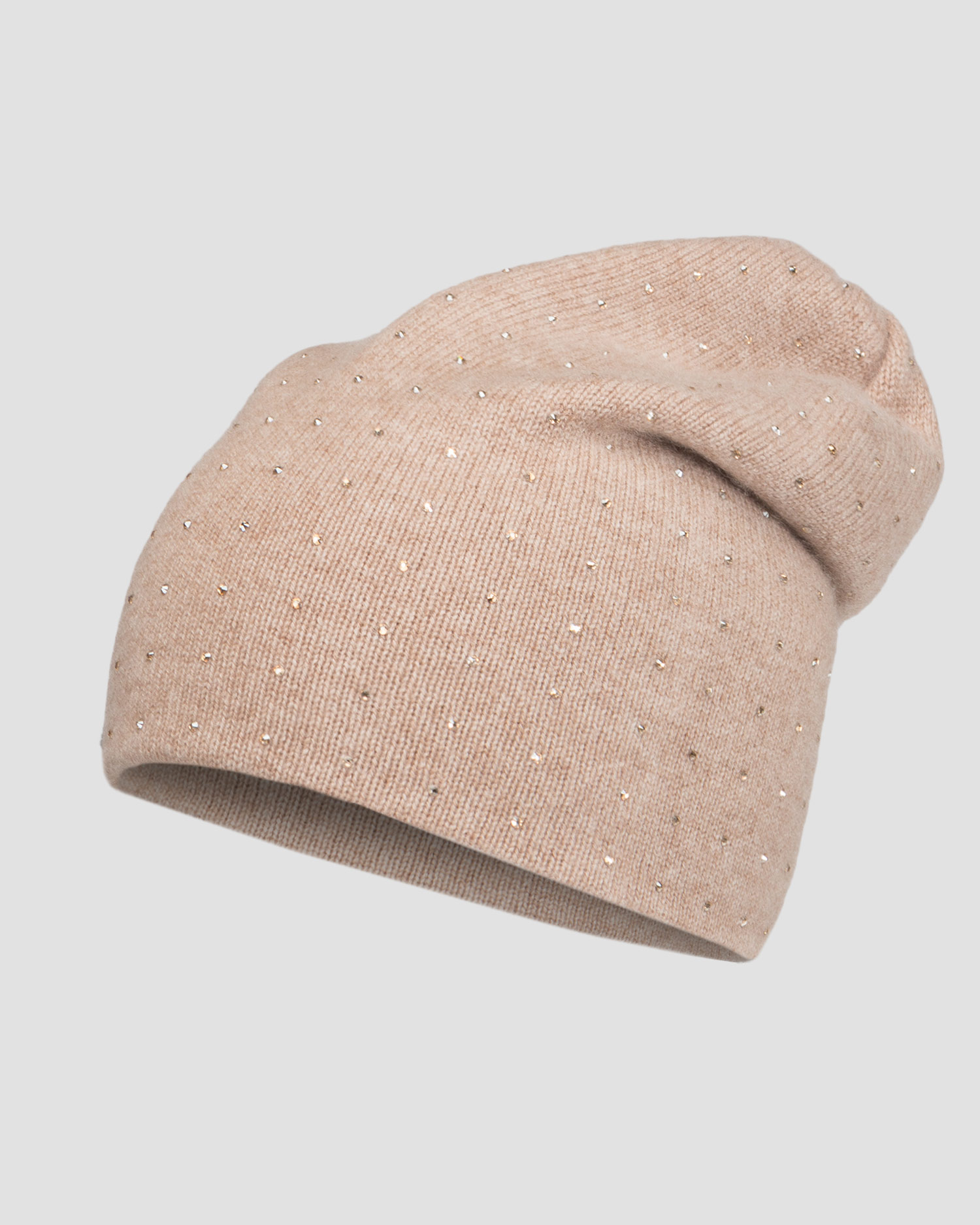 Brązowa czapka z kaszmiru damska William Sharp