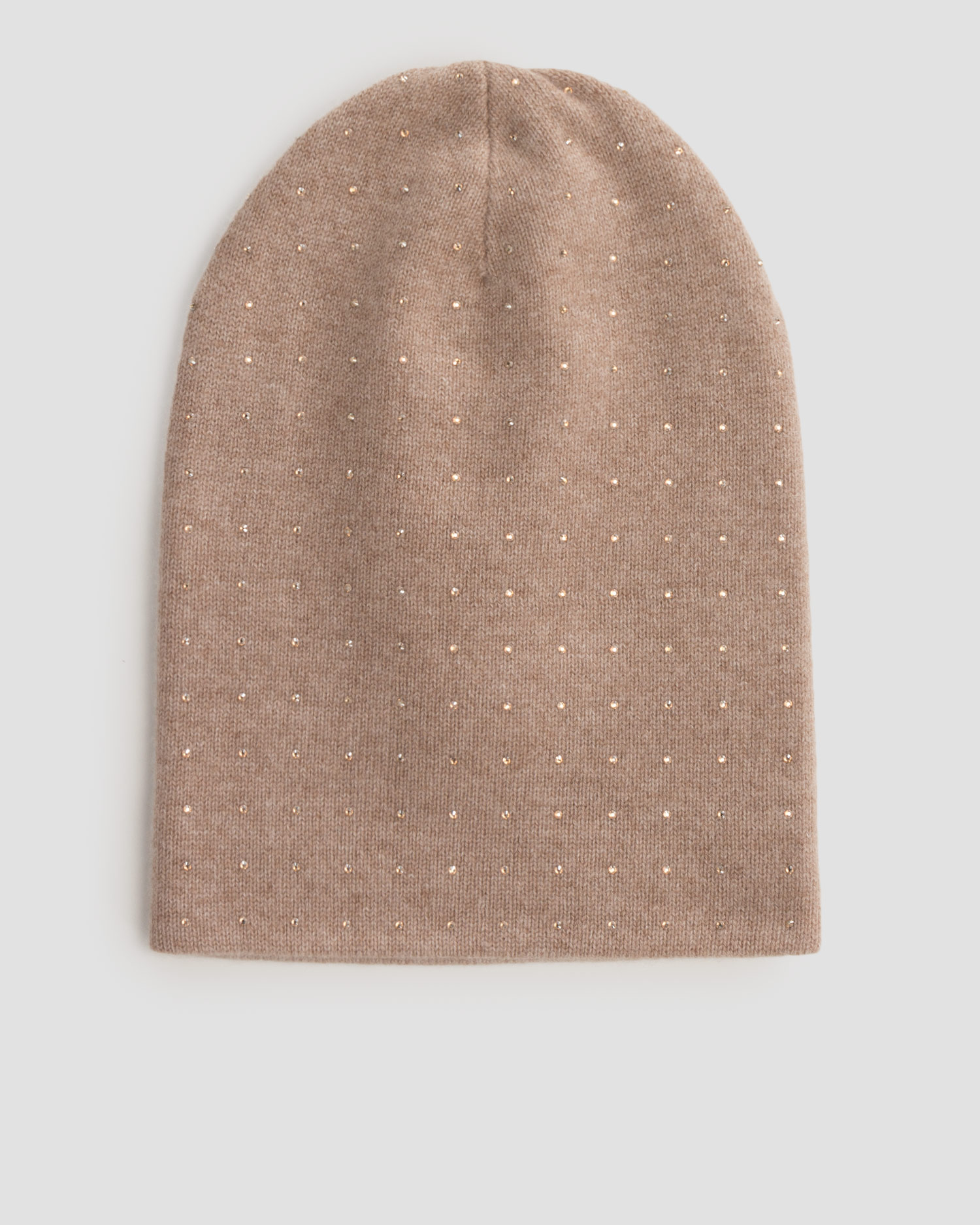 Brązowa czapka z kaszmiru damska William Sharp