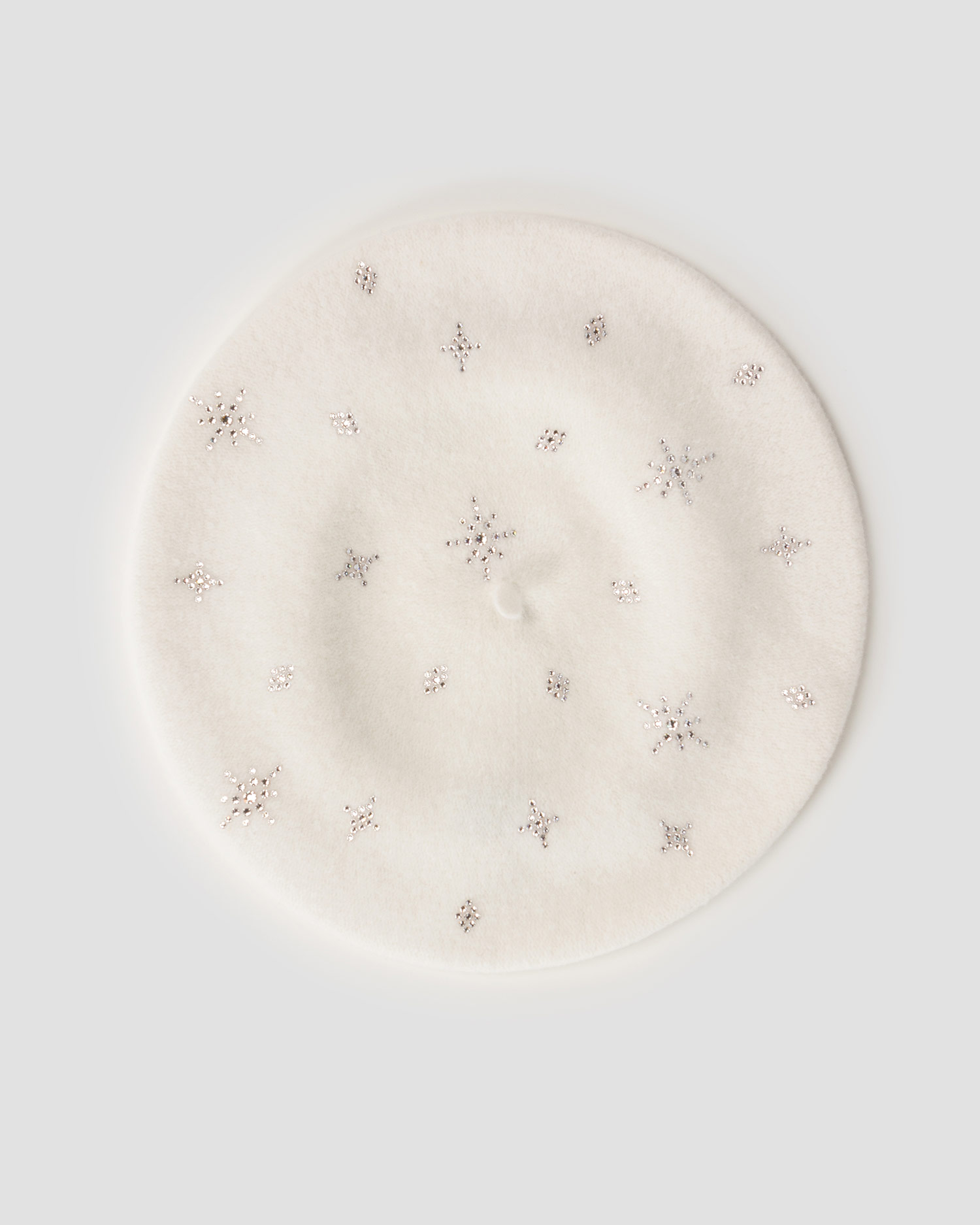 Béret en laine blanche pour femmes William Sharp