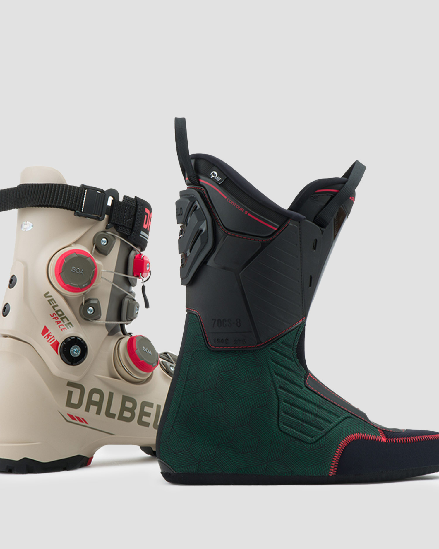 Dalbello Veloce Space 130 Dual Unisex-Skischuhe