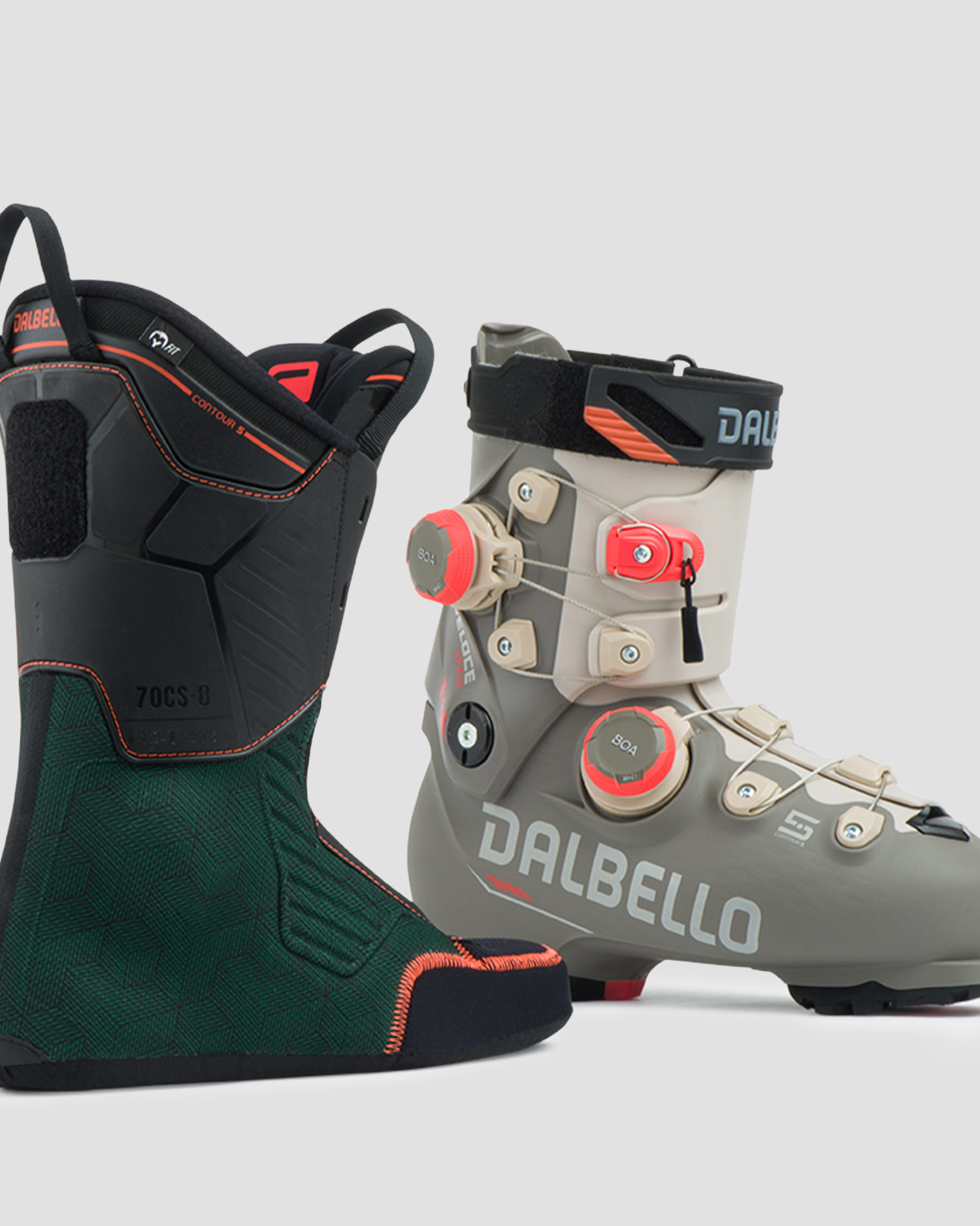 Clăpari de schi unisex Dalbello Veloce Space 120 Dual