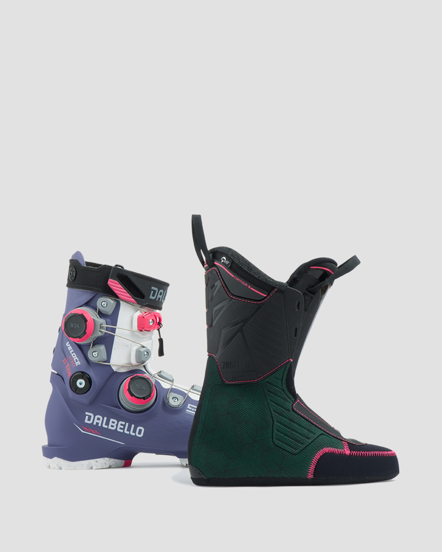 Clăpari de schi Dalbello Veloce Space 105 W Dual