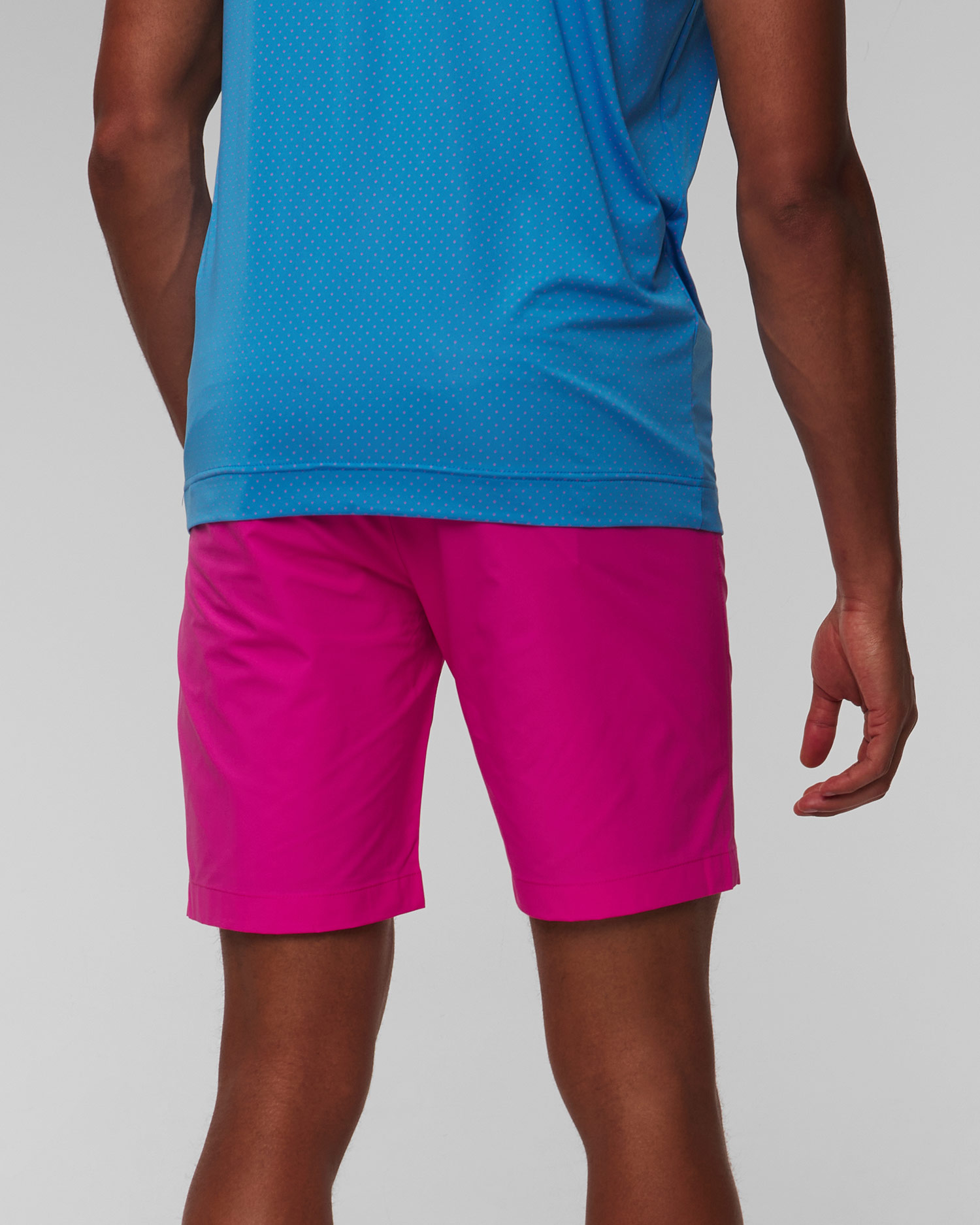 Różowe szorty męskie FootJoy Eu FJ Par Golf Short