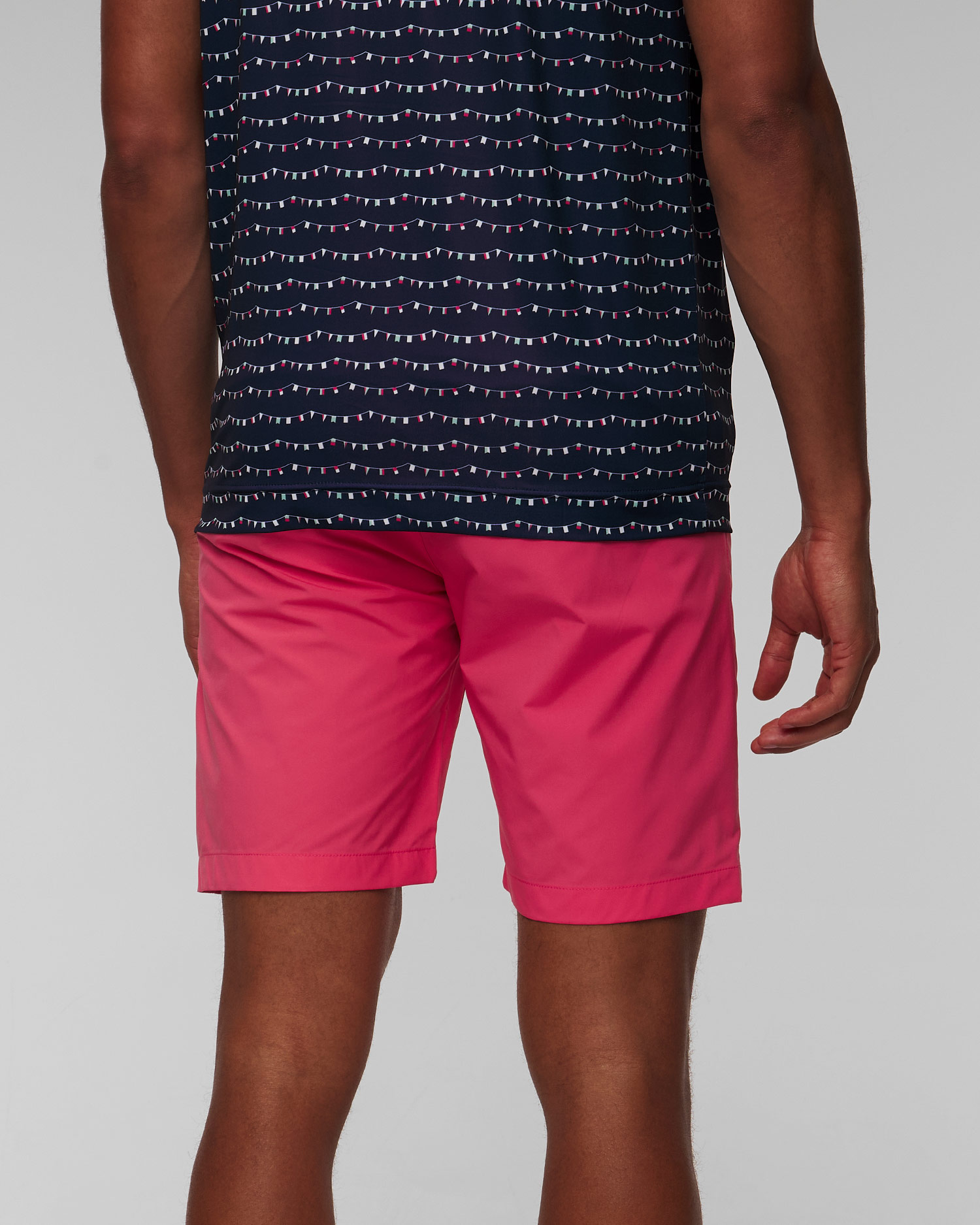Koralowe szorty męskie FootJoy Eu FJ Par Golf Short
