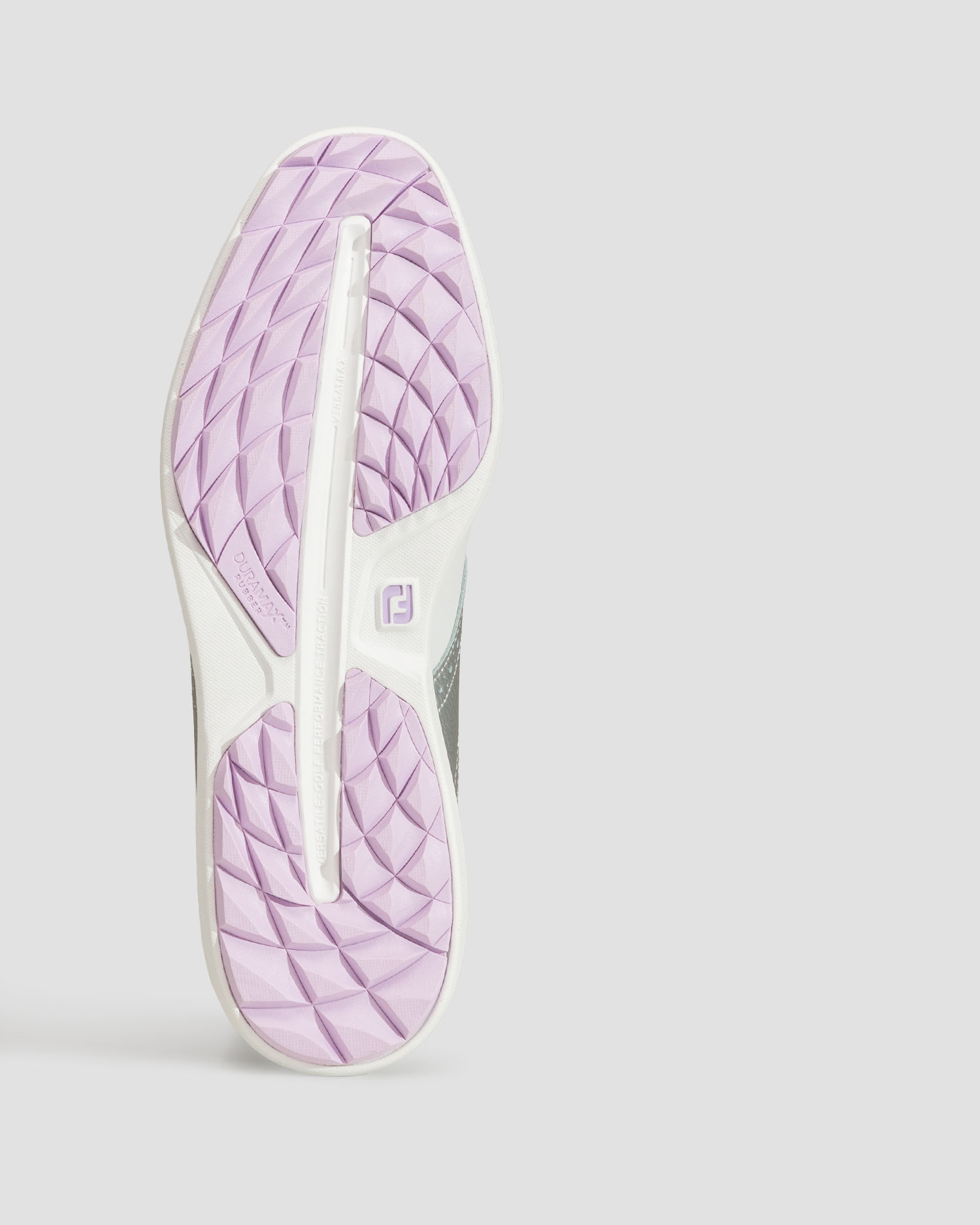 Biało-szare buty golfowe damskie FootJoy WN FJ Traditions Spikeless