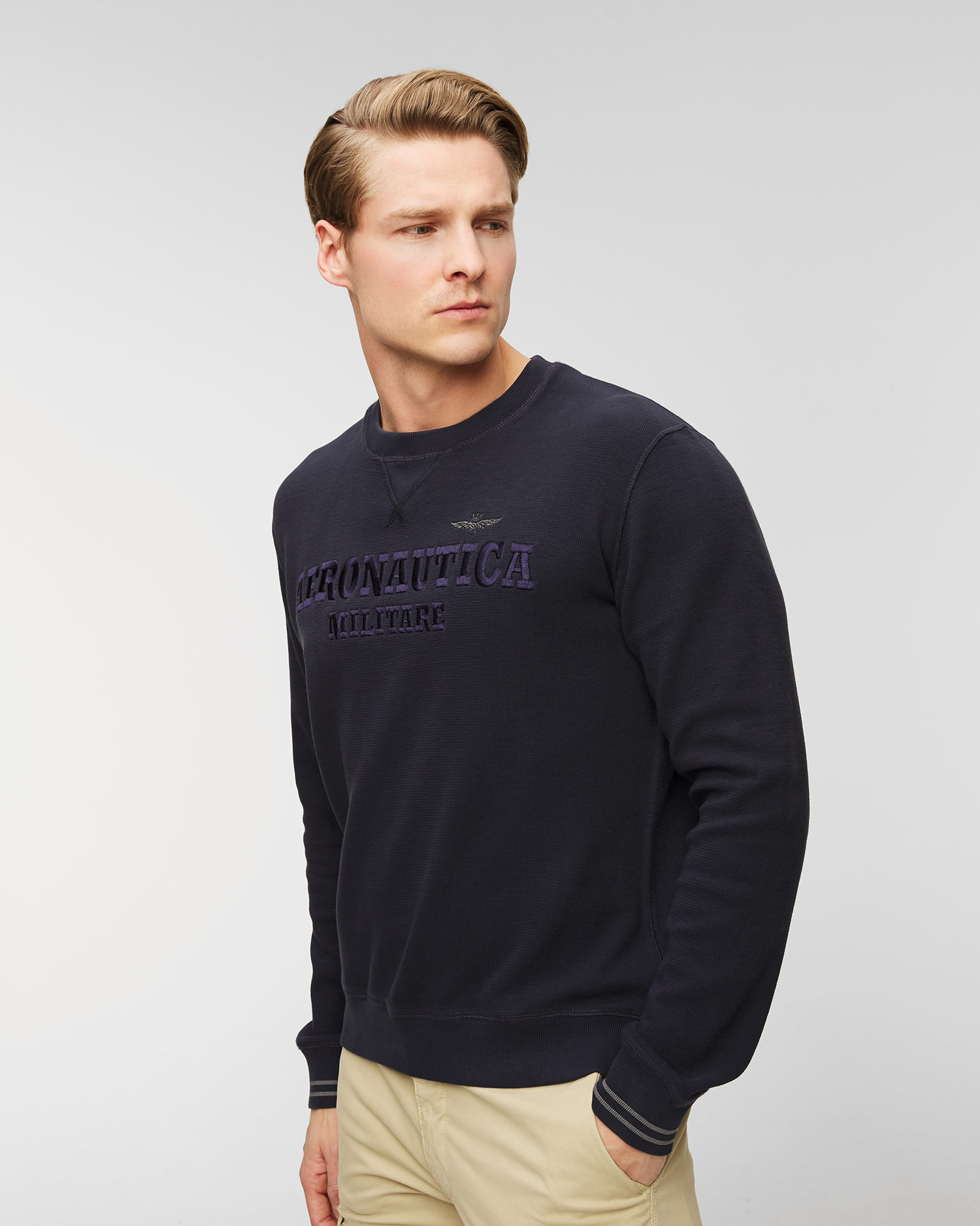 Sweat-shirt à capuche Aeronautica Militare