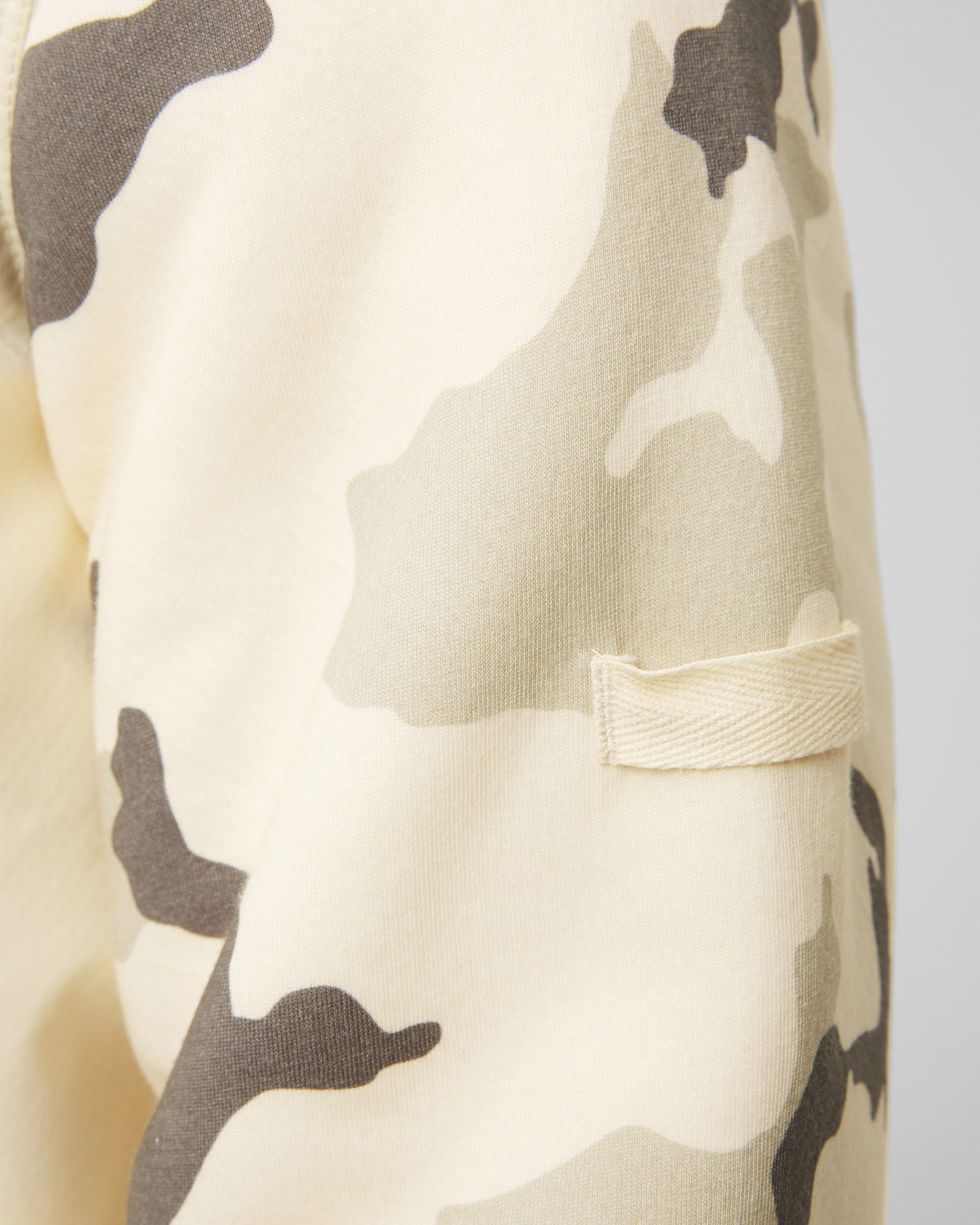 Sweat à capuche beige pour hommes Aeronautica Militare