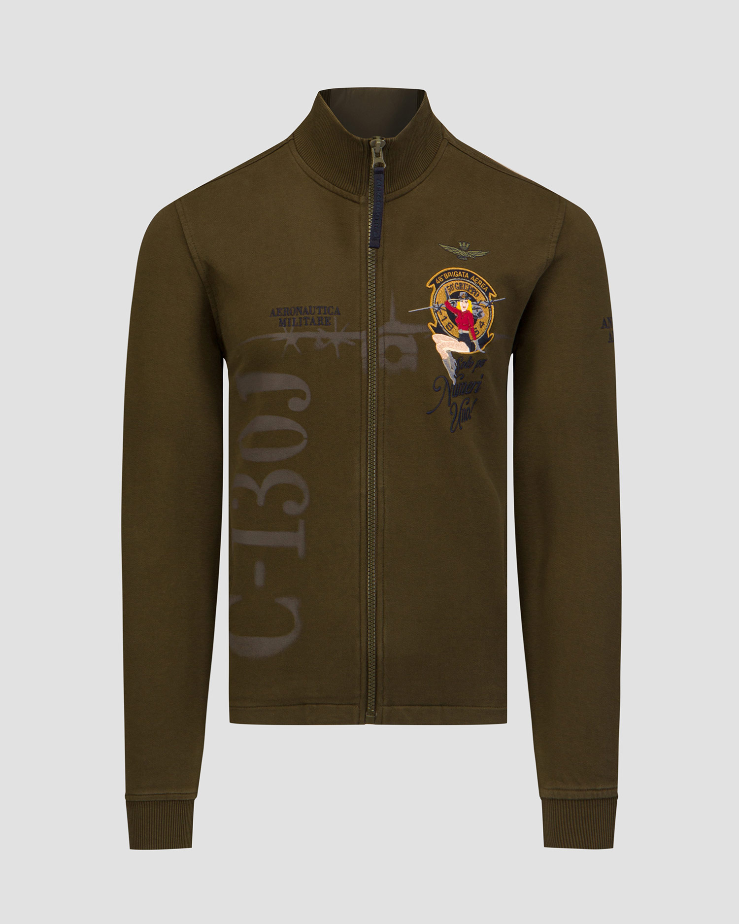 Aeronautica Militare Herrensweatshirt Grün