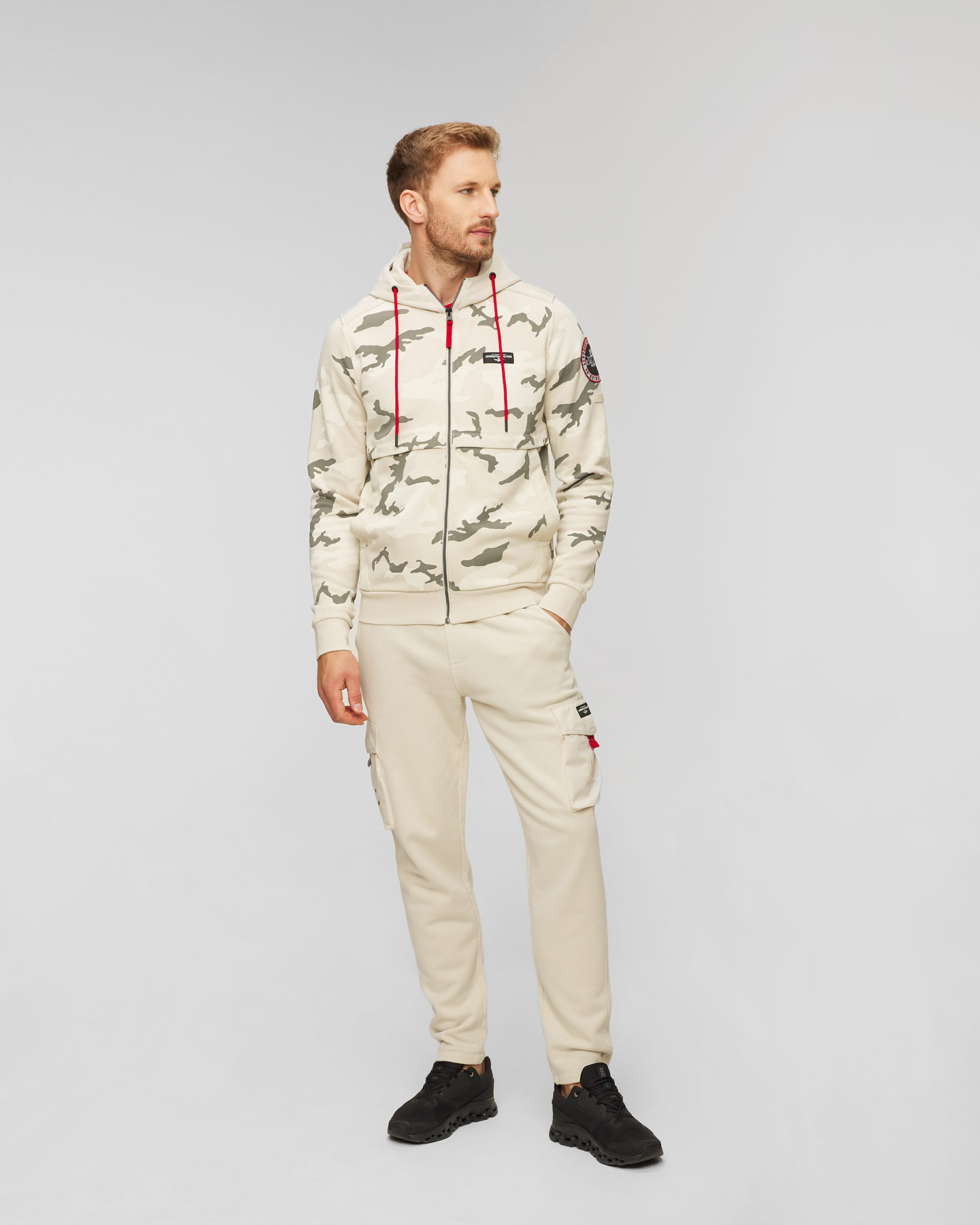 Sweat à capuche pour hommes Aeronautica Militare