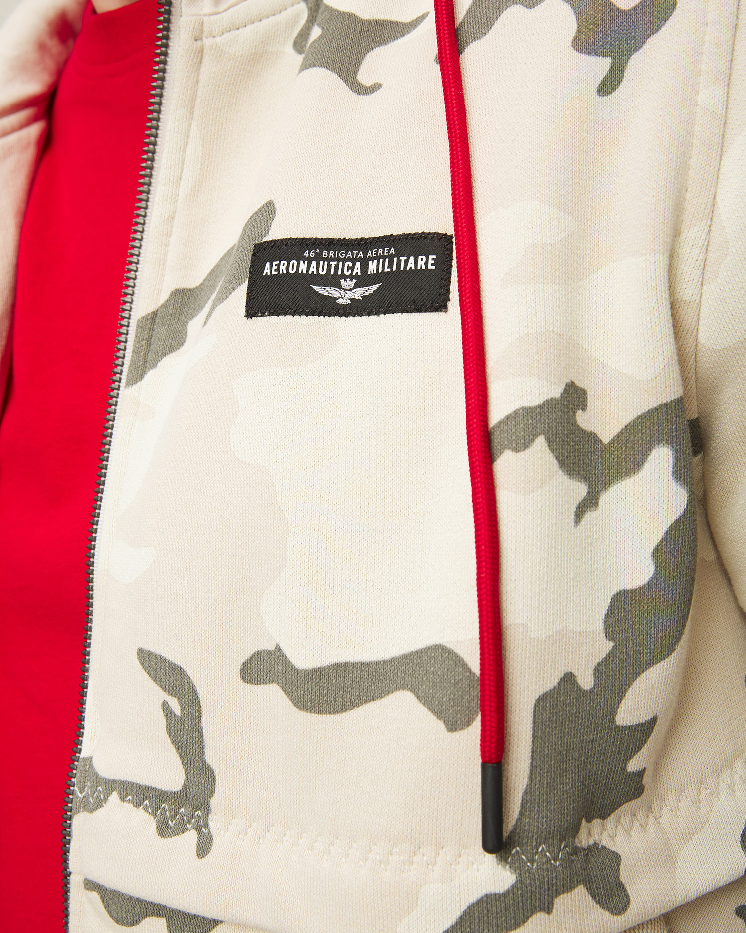 Sweat à capuche pour hommes Aeronautica Militare