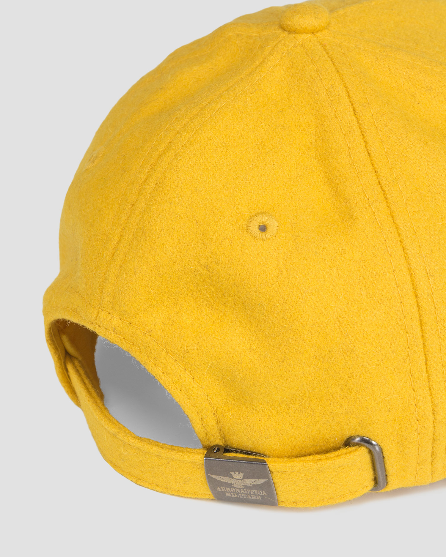 Cappellino in lana da uomo Aeronautica Militare Giallo